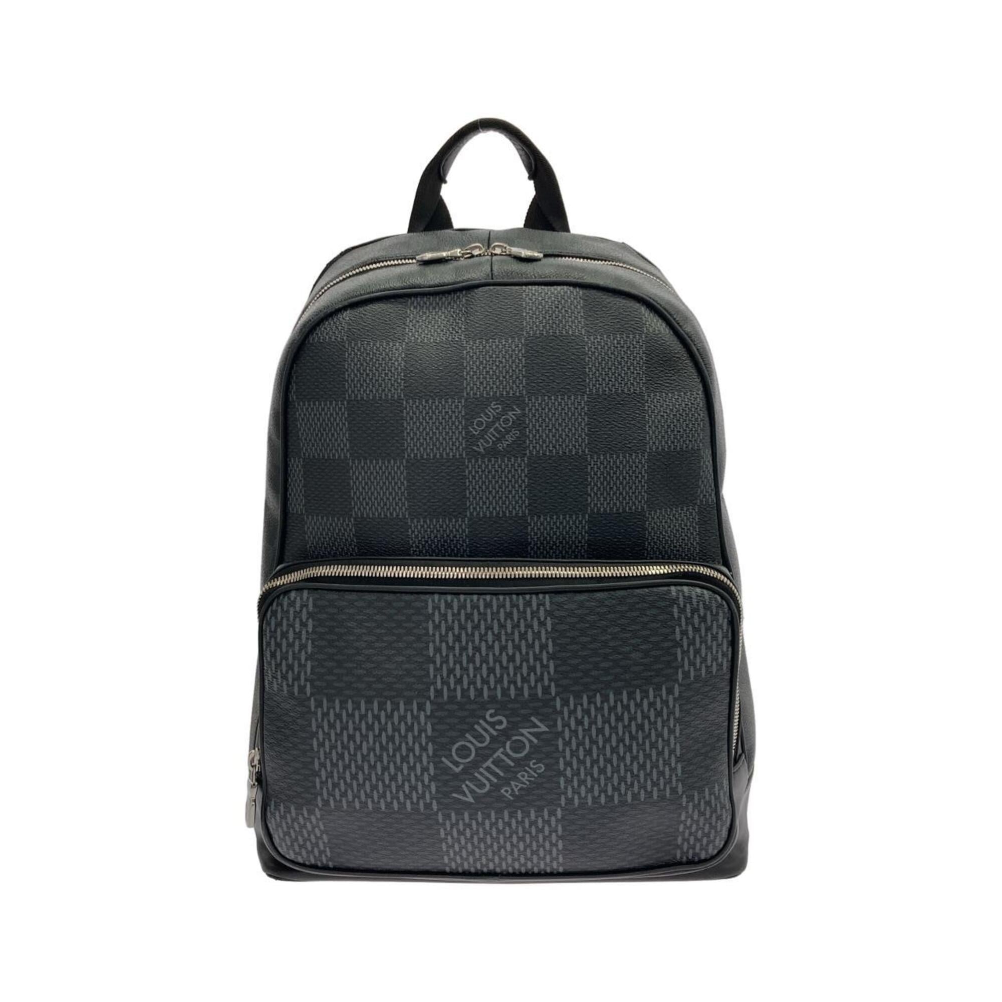 Louis Vuitton Graphite Coated Canvas Backpack (Pre-Owned)