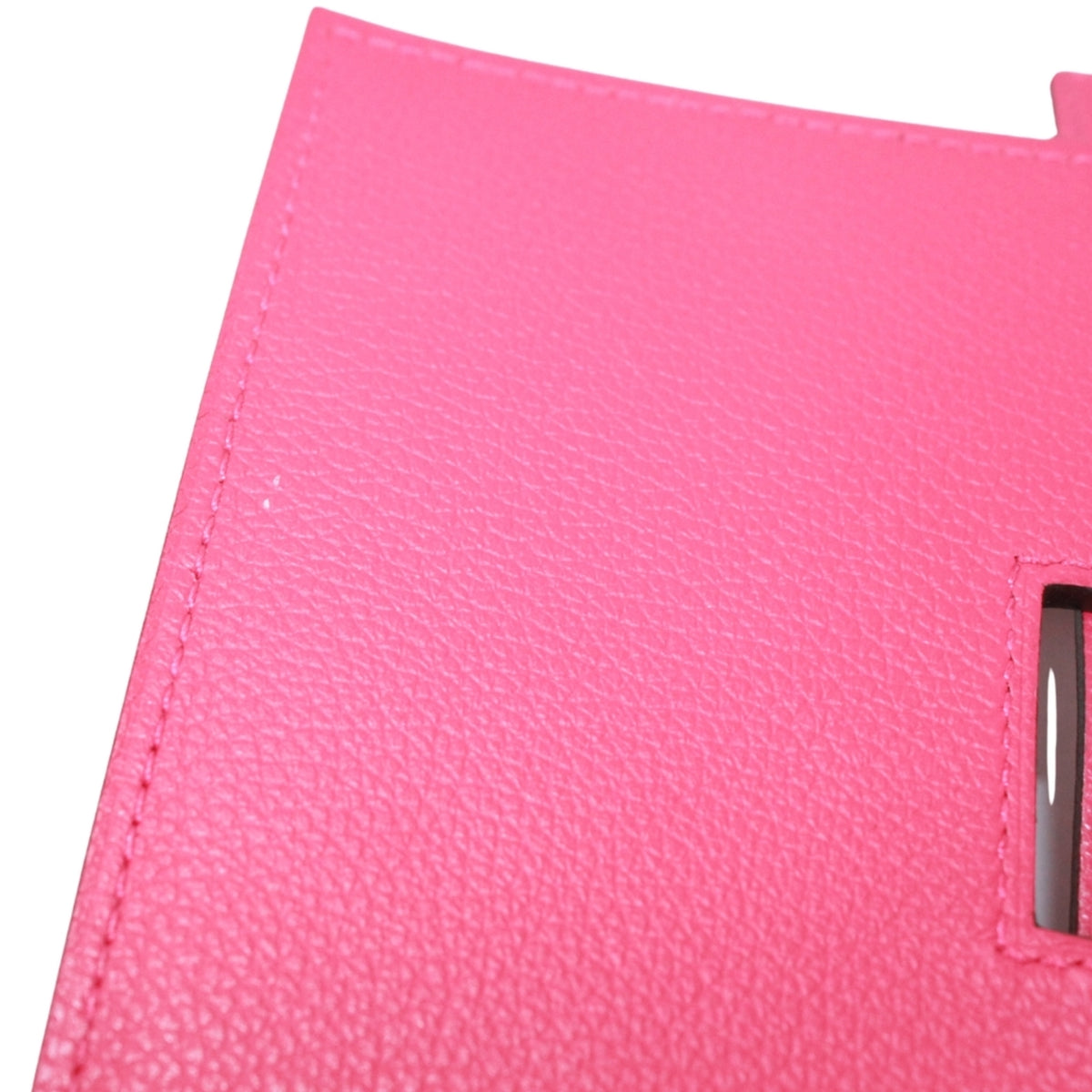 Hermes Blue Brown Pink Togo Leather Shoulder Bag (Pre-Owned)