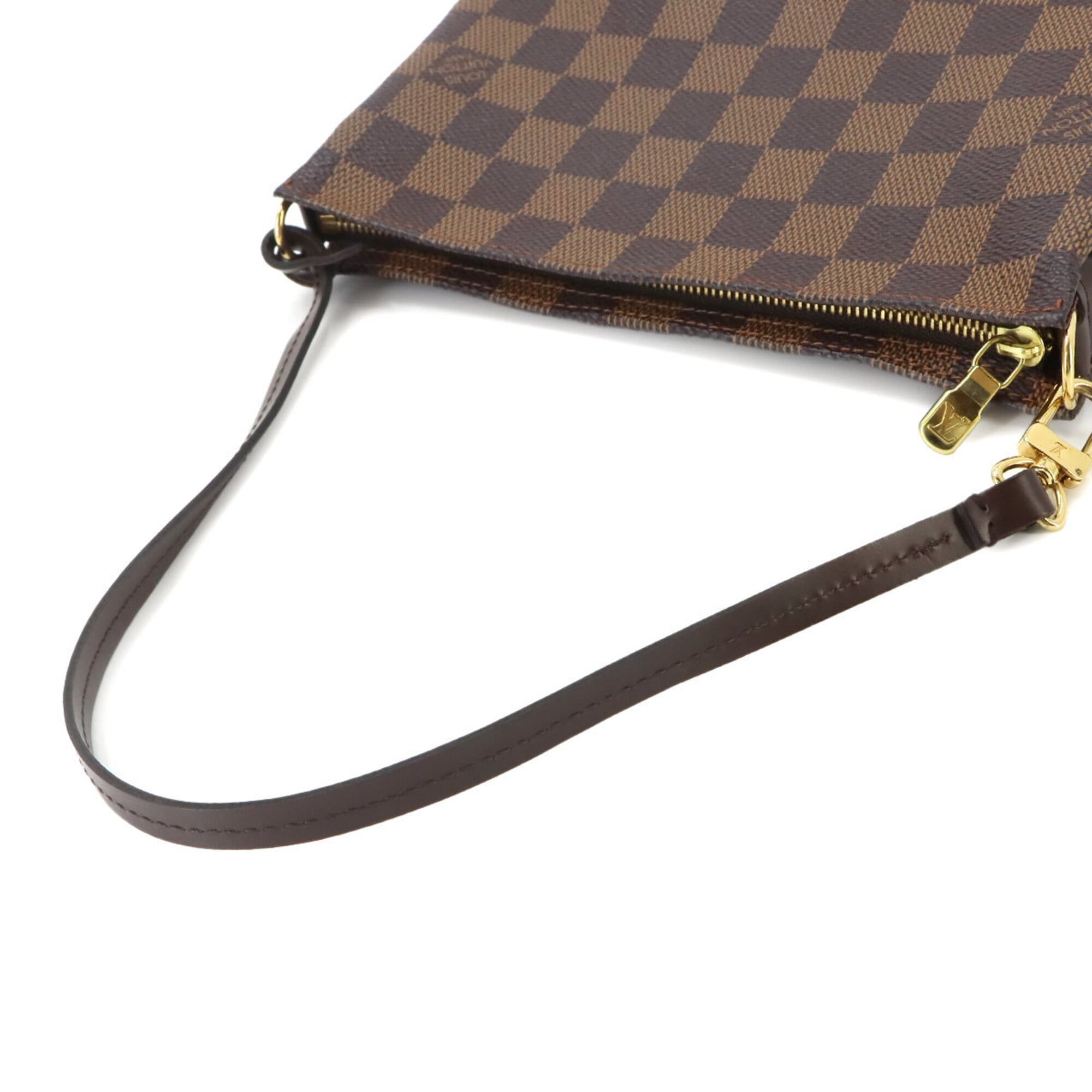 Louis Vuitton Damier Canvas Ebene Damier Canvas Handbag (Pre-Owned)