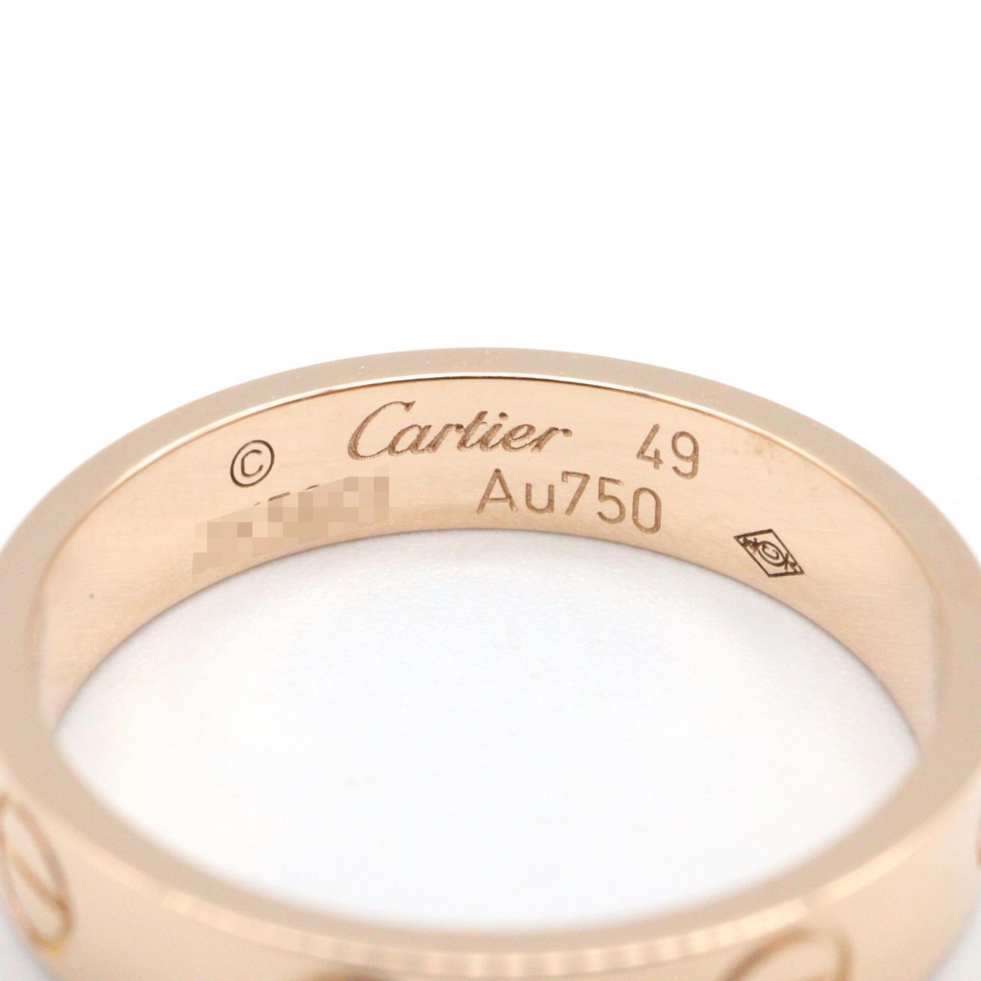Cartier Pink Gold Pink Gold (18K) Band Ring (Pre-Owned)