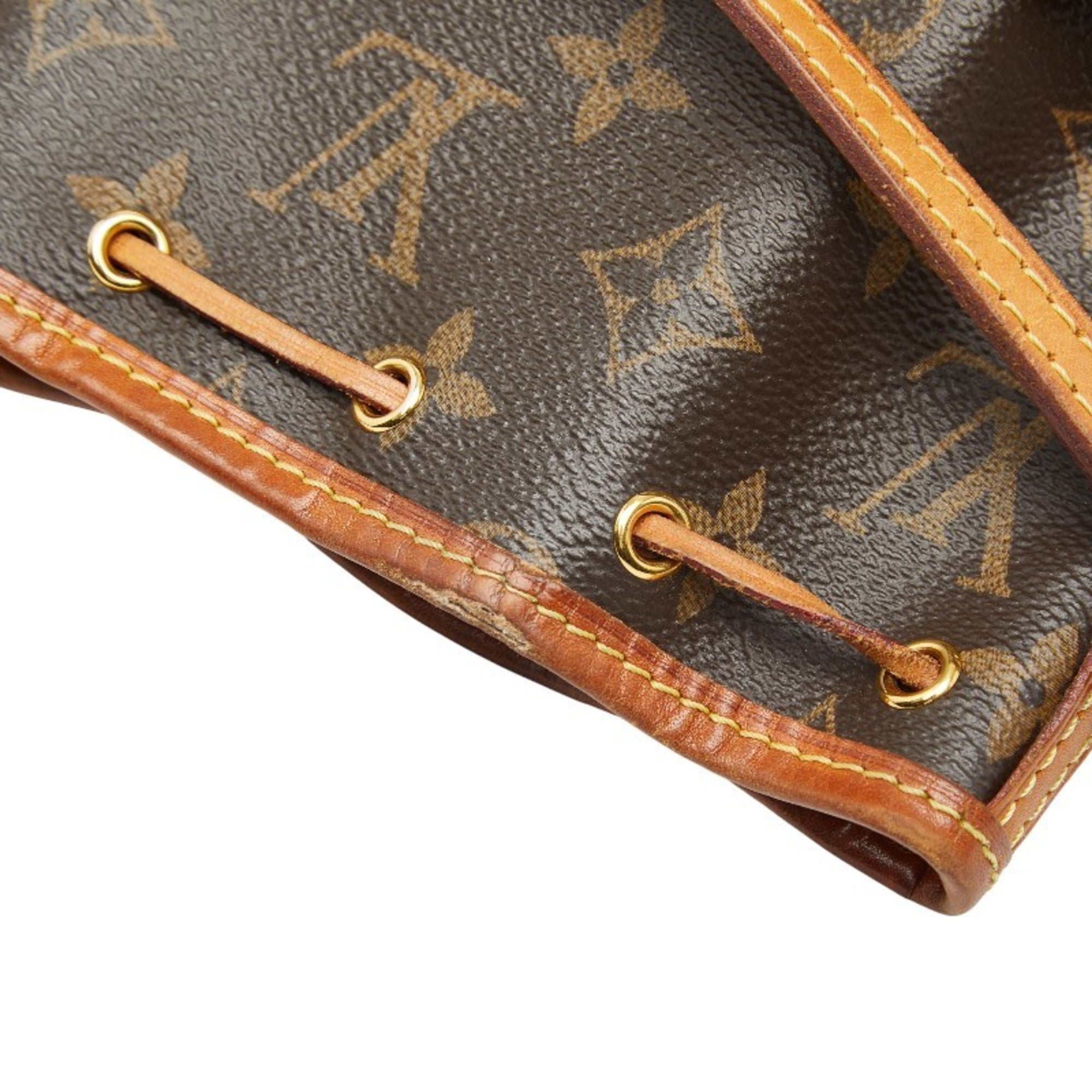 Louis Vuitton Brown Pvc Leather Shoulder Bag (Pre-Owned)