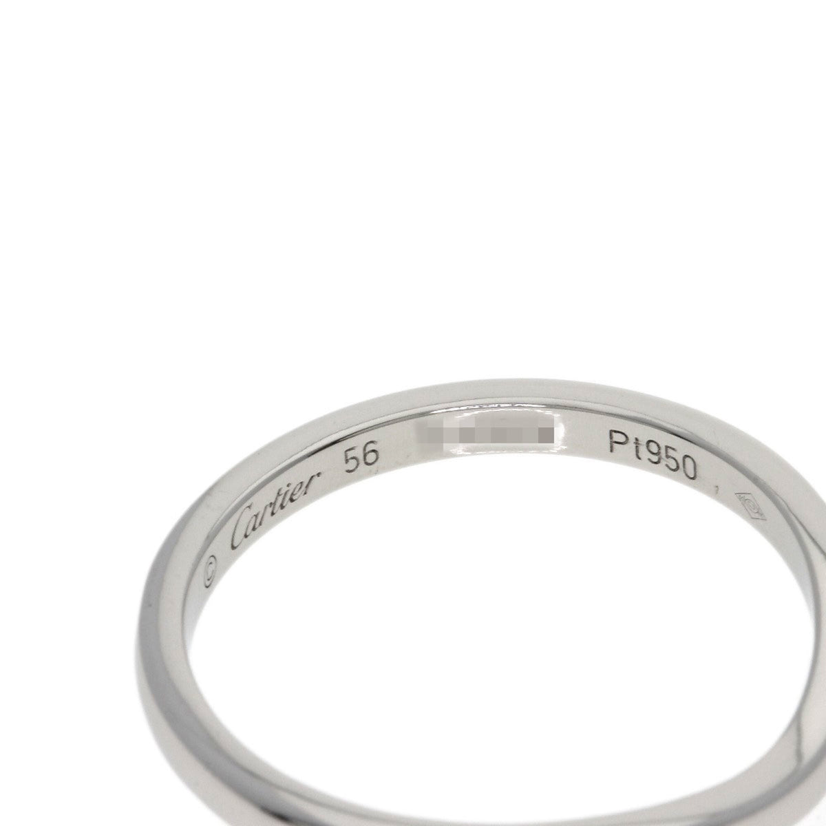Cartier Platinum 950 Band Ring (Pre-Owned)