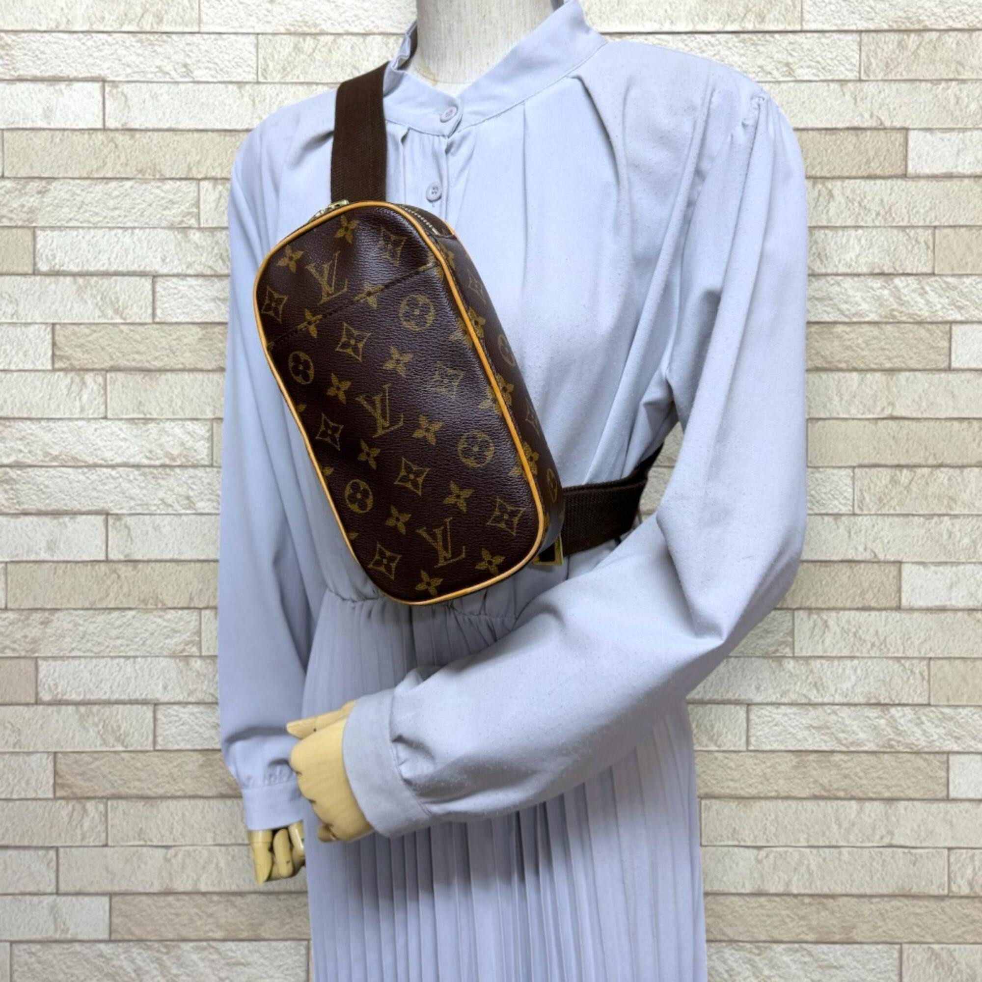 Louis Vuitton Monogram Brown Monogram Sling Bag (Pre-Owned)