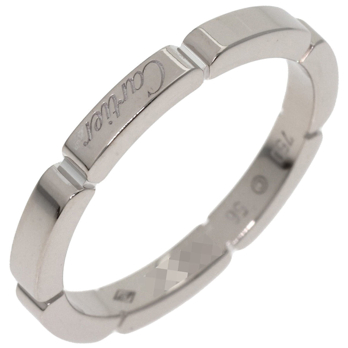 Cartier White Gold (18K) Band Ring (Pre-Owned)