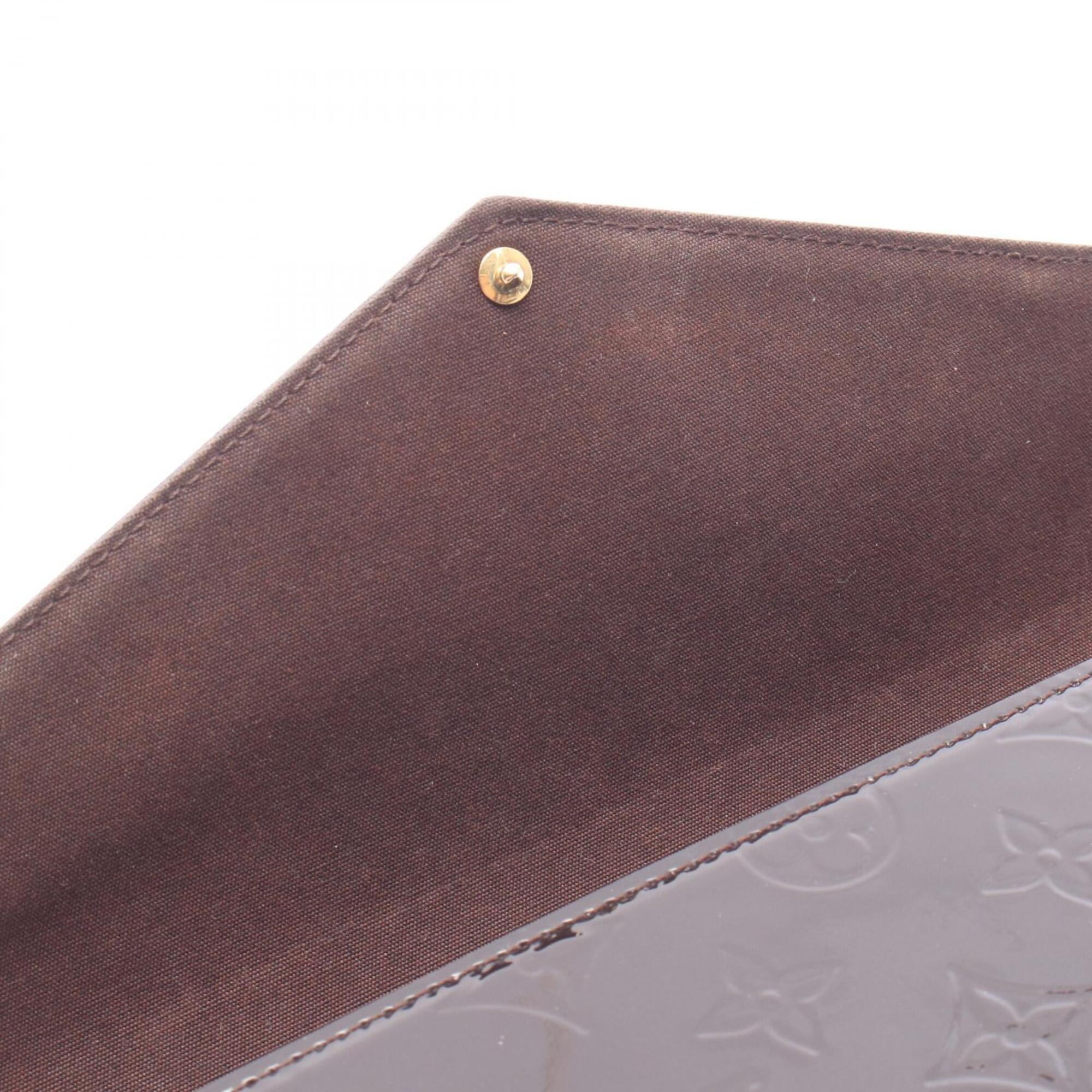 Louis Vuitton Amarante Purple Monogram Vernis Handbag Pochette Shoulder Bag (Pre-Owned)
