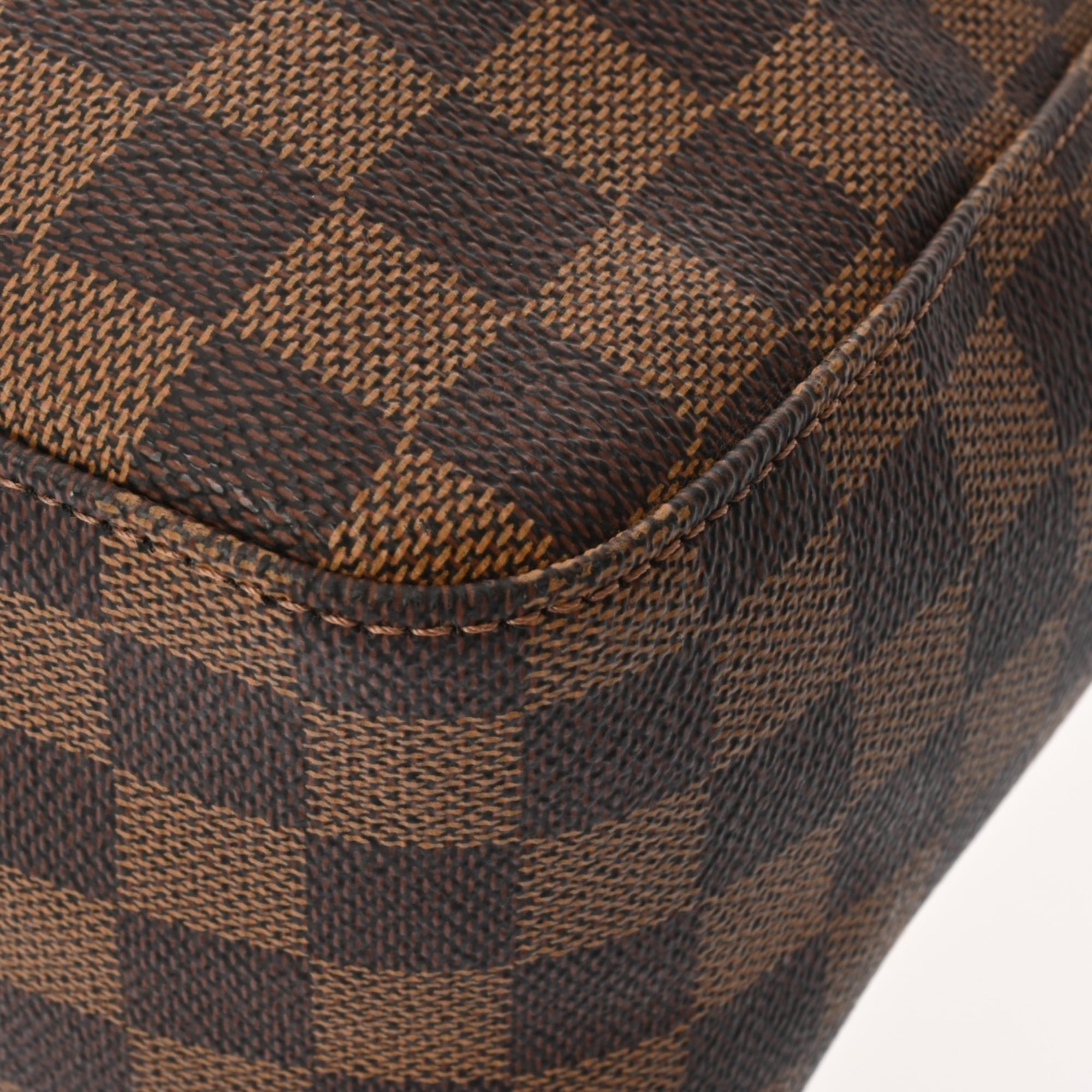 Louis Vuitton Brown Damier Canvas Shoulder Bag (Pre-Owned)