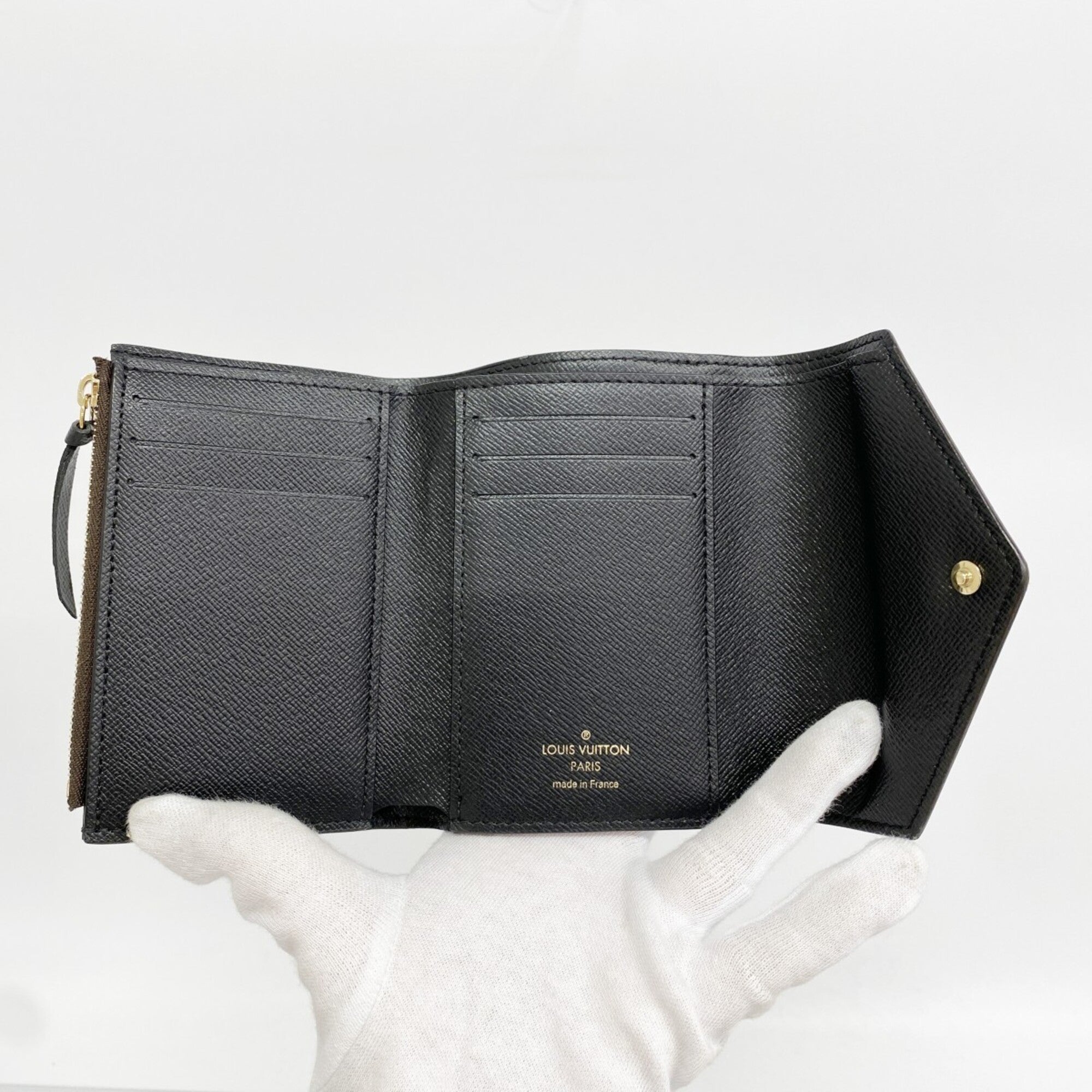 Louis Vuitton Brown Wallet (Tri-Fold) (Pre-Owned)