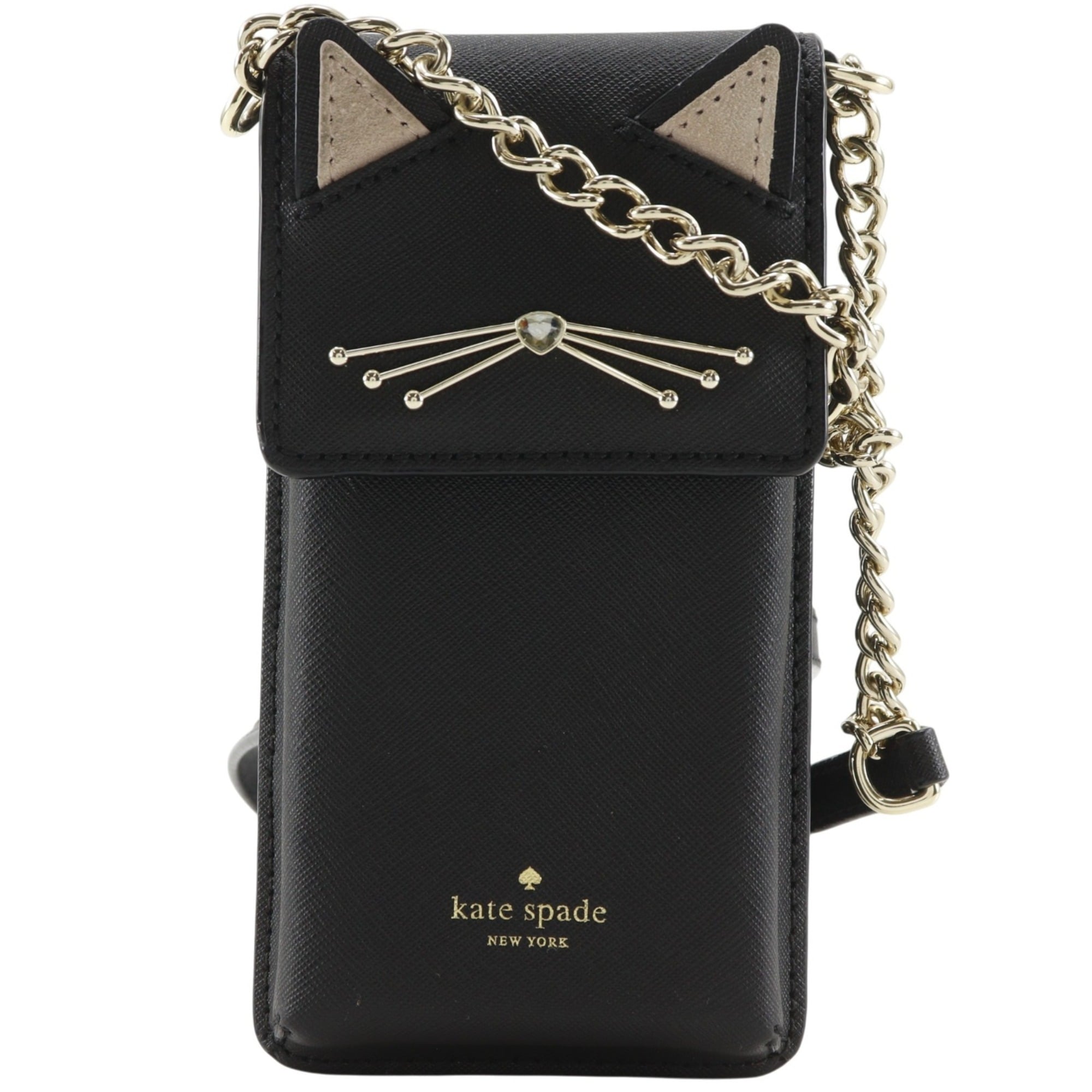 Kate Spade Black Leather Shoulder Bag (Pre-Owned)