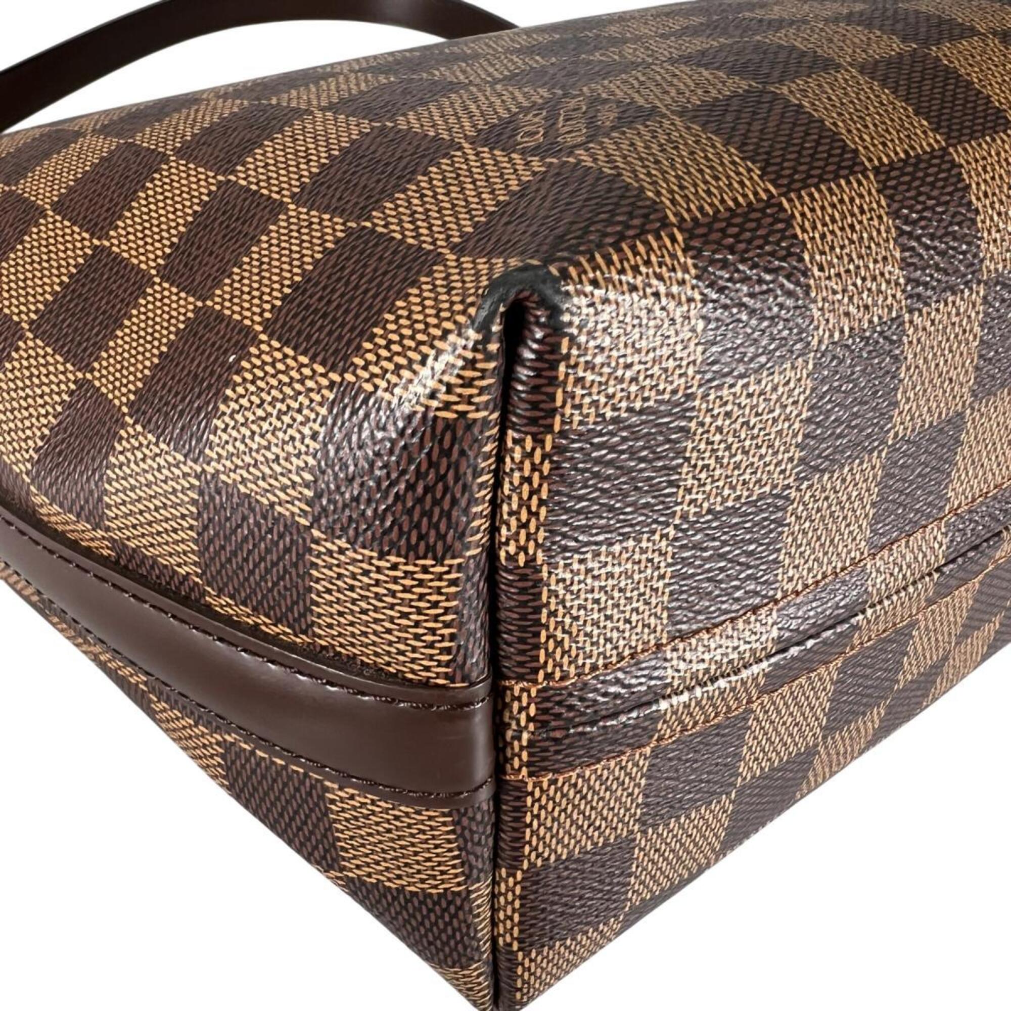 Louis Vuitton Damier Brown Damier Canvas Handbag (Pre-Owned)