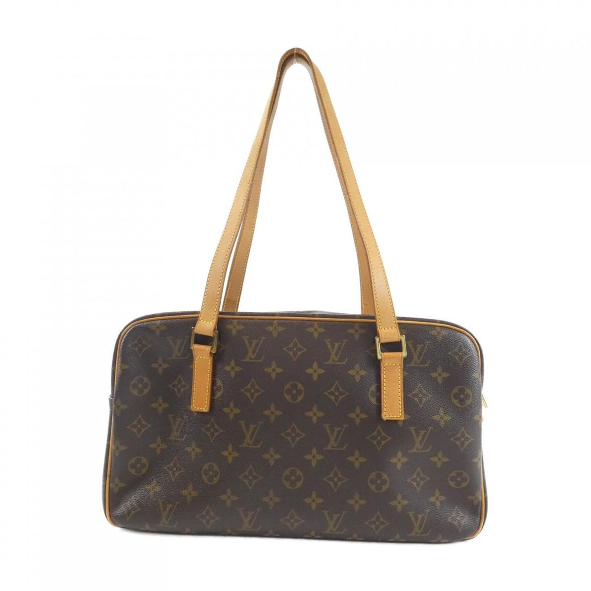 Louis Vuitton Monogram Marron Coated Canvas Shoulder Bag (Pre-Owned)