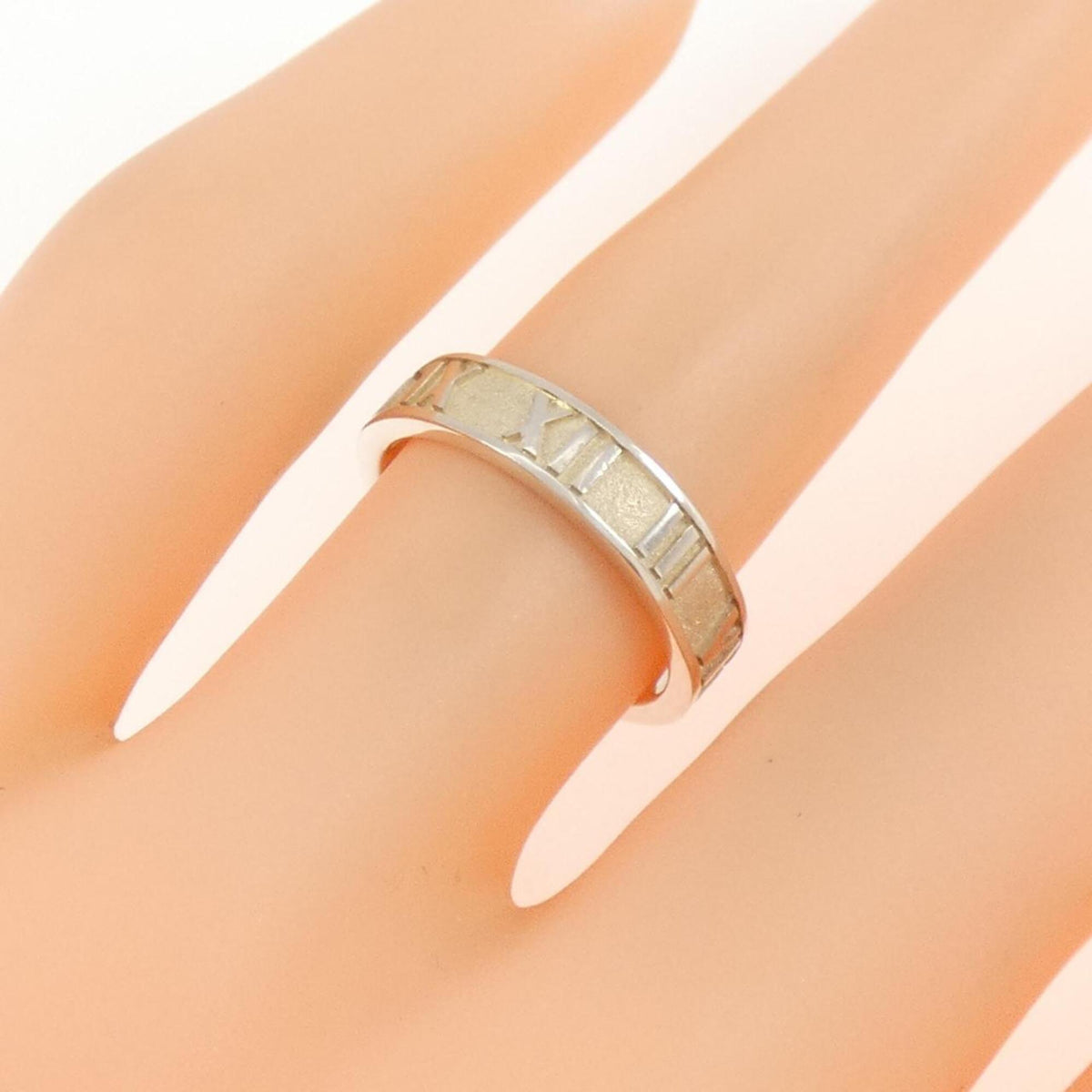 Tiffany Silver 925 Band Ring (Pre-Owned)
