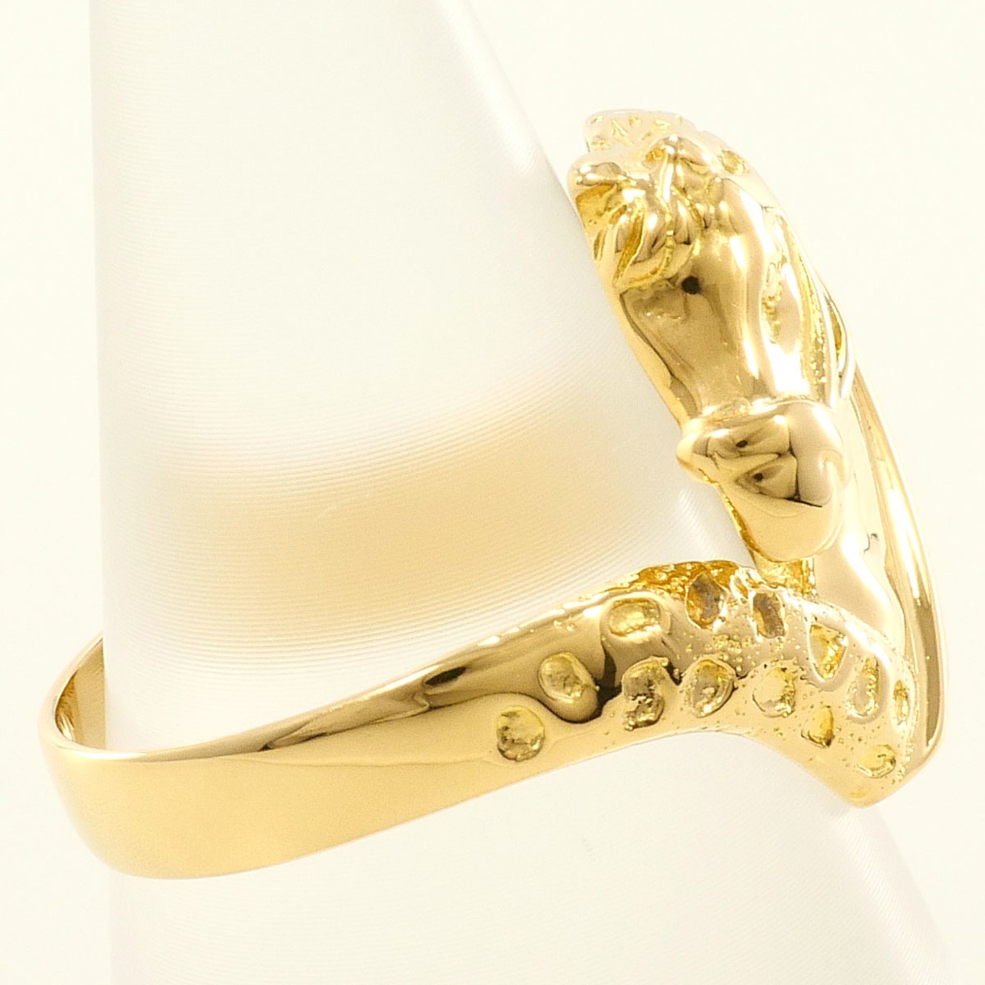 Unbranded Platinum Yellow Gold Yellow Gold (18K) Platinum 900 Band Ring (Pre-Owned)