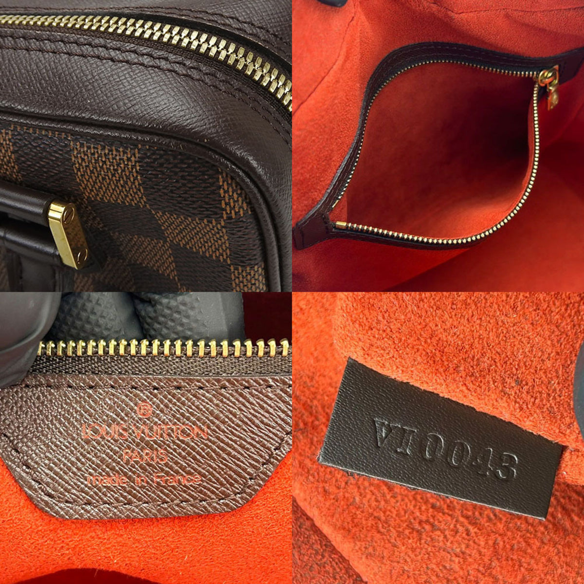 Louis Vuitton Damier Brown Ebene Handbag (Pre-Owned)
