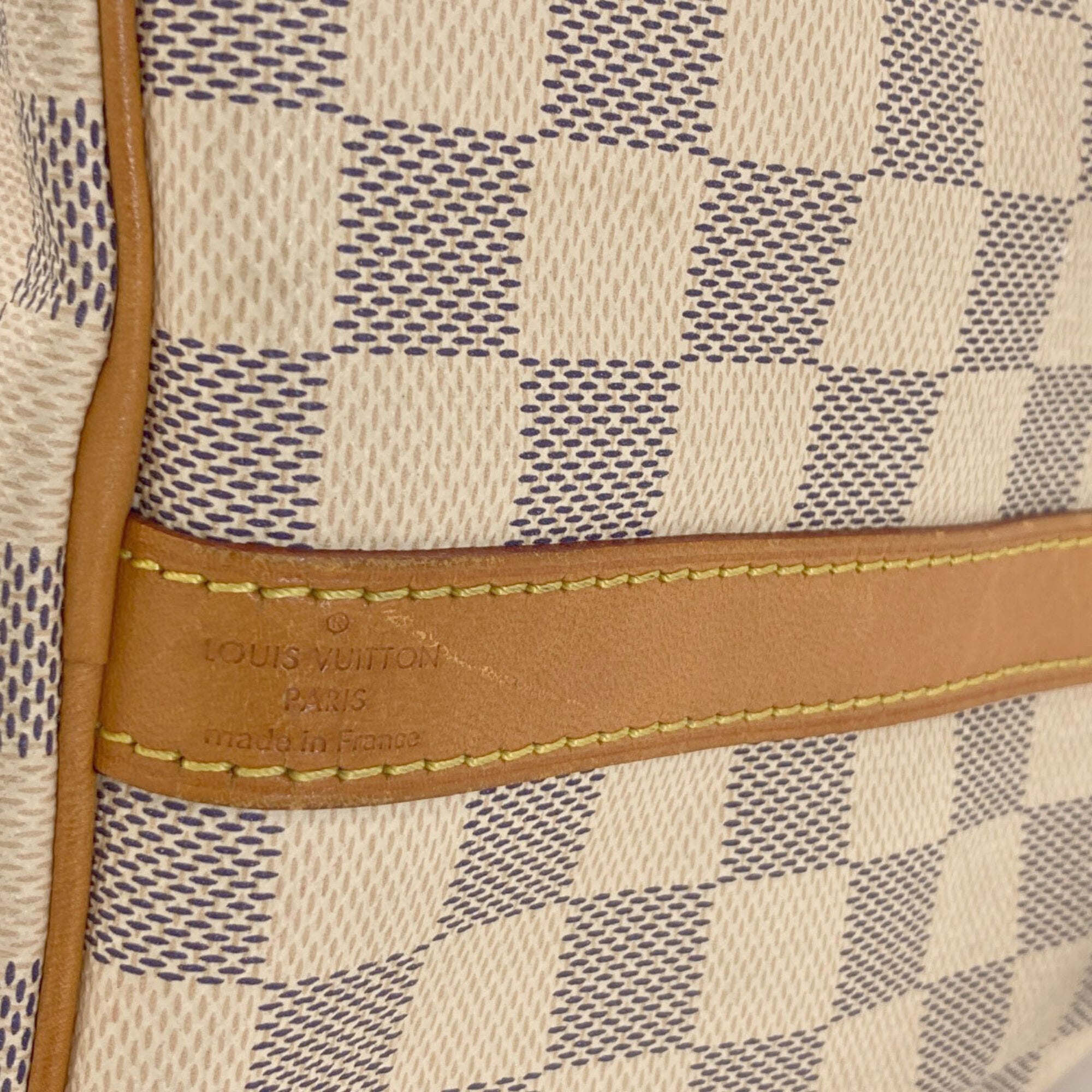 Louis Vuitton Azur Damier Canvas Damier Canvas Handbag (Pre-Owned)