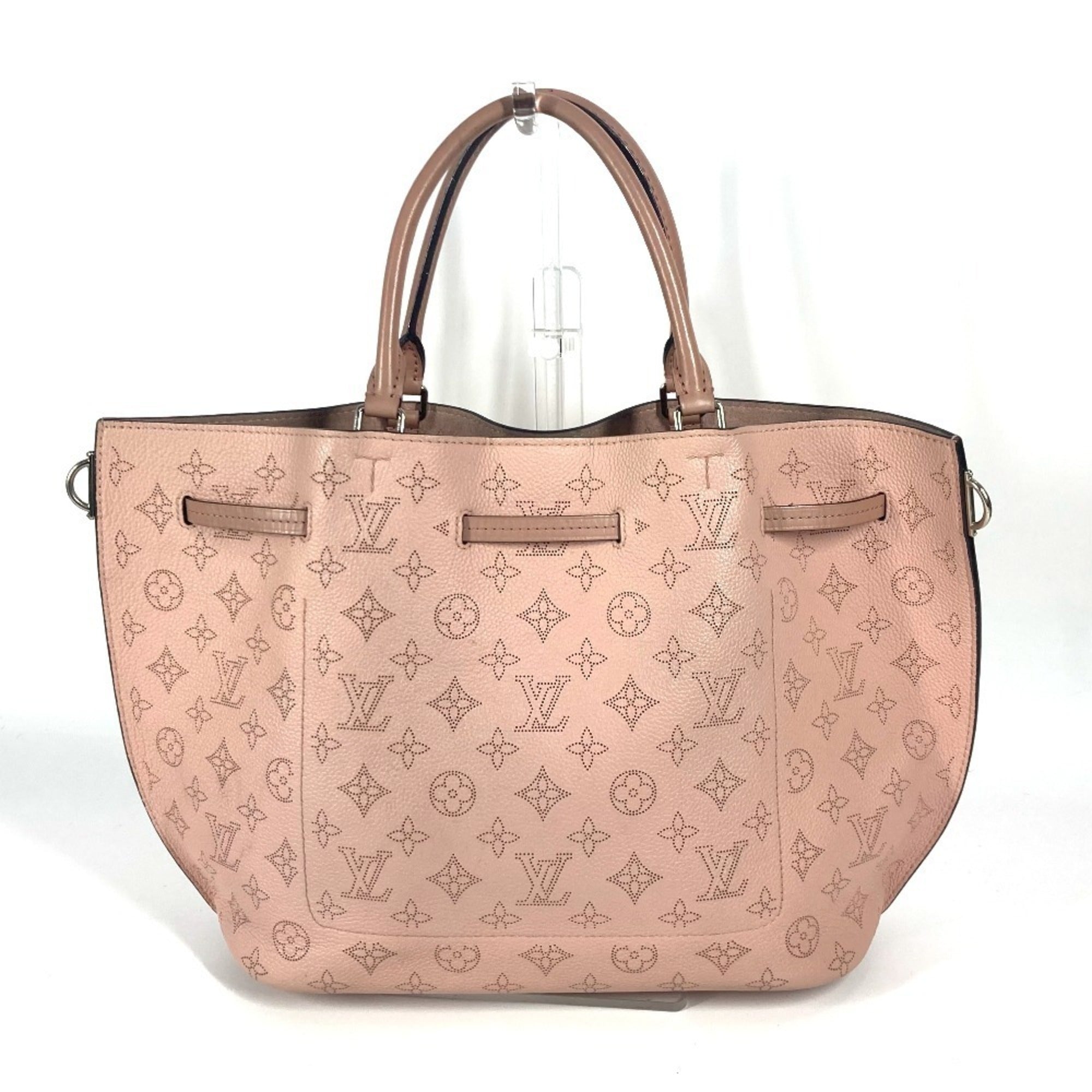 Louis Vuitton Magnolia Pink Mahina Leather Handbag Shoulder Bag (Pre-Owned)