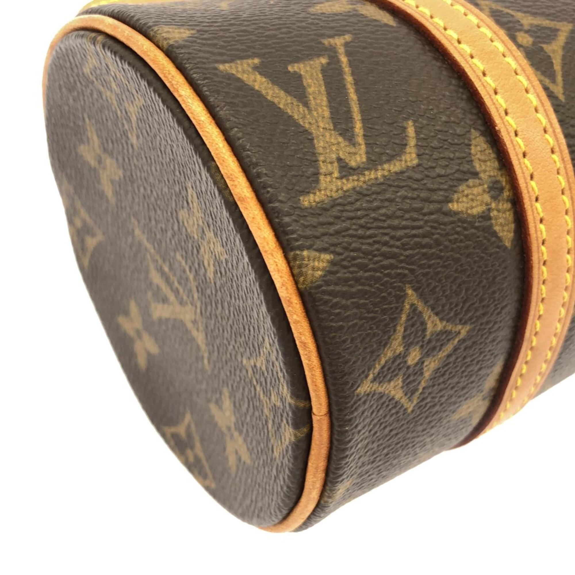 Louis Vuitton Brown Coated Canvas Handbag (Pre-Owned)