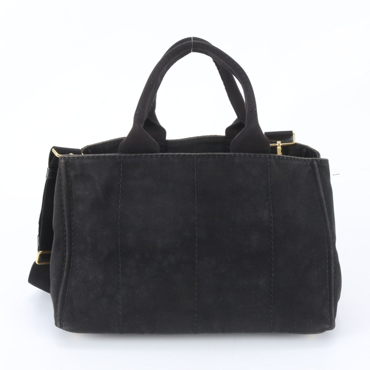 Prada Black Handbag Shoulder Bag Tote Bag (Pre-Owned)