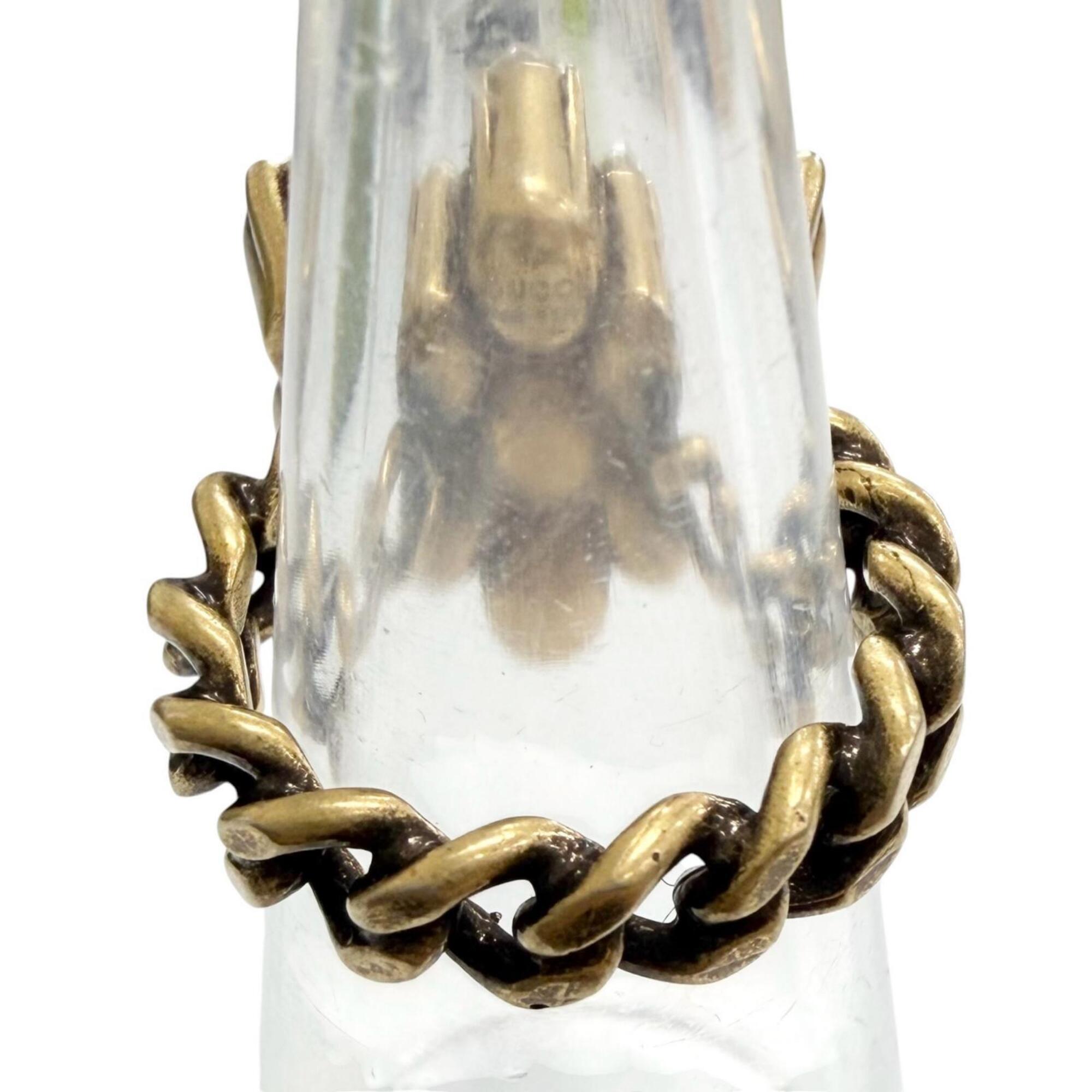 Gucci Gold Band Ring (Pre-Owned)