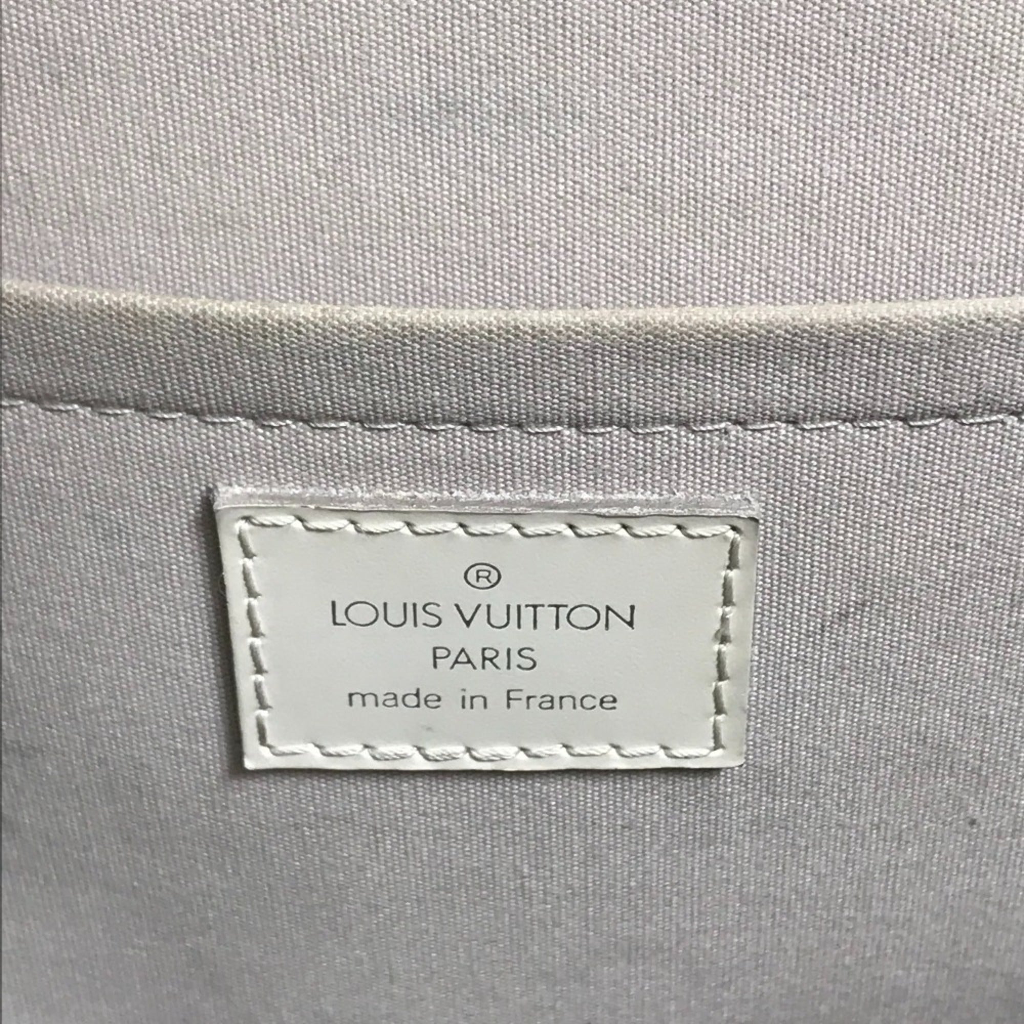 Louis Vuitton Epi Galle Lv Off White White Epi Leather Shoulder Bag Tote Bag (Pre-Owned)