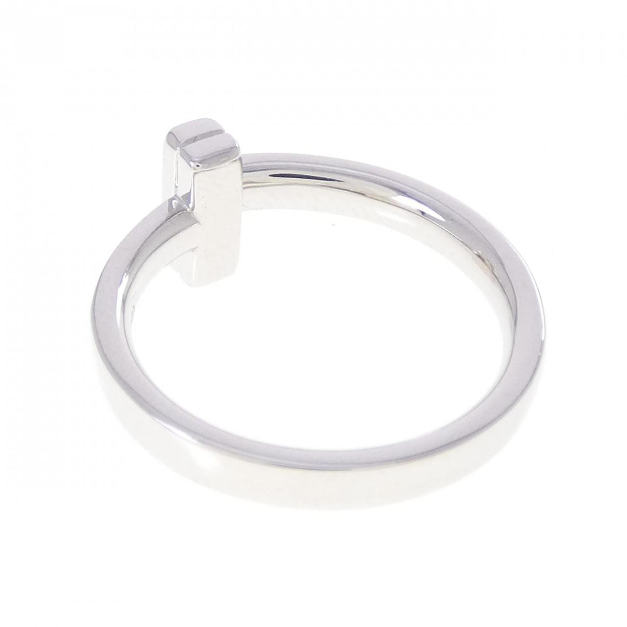 Tiffany White Gold (18K) Band Ring (Pre-Owned)