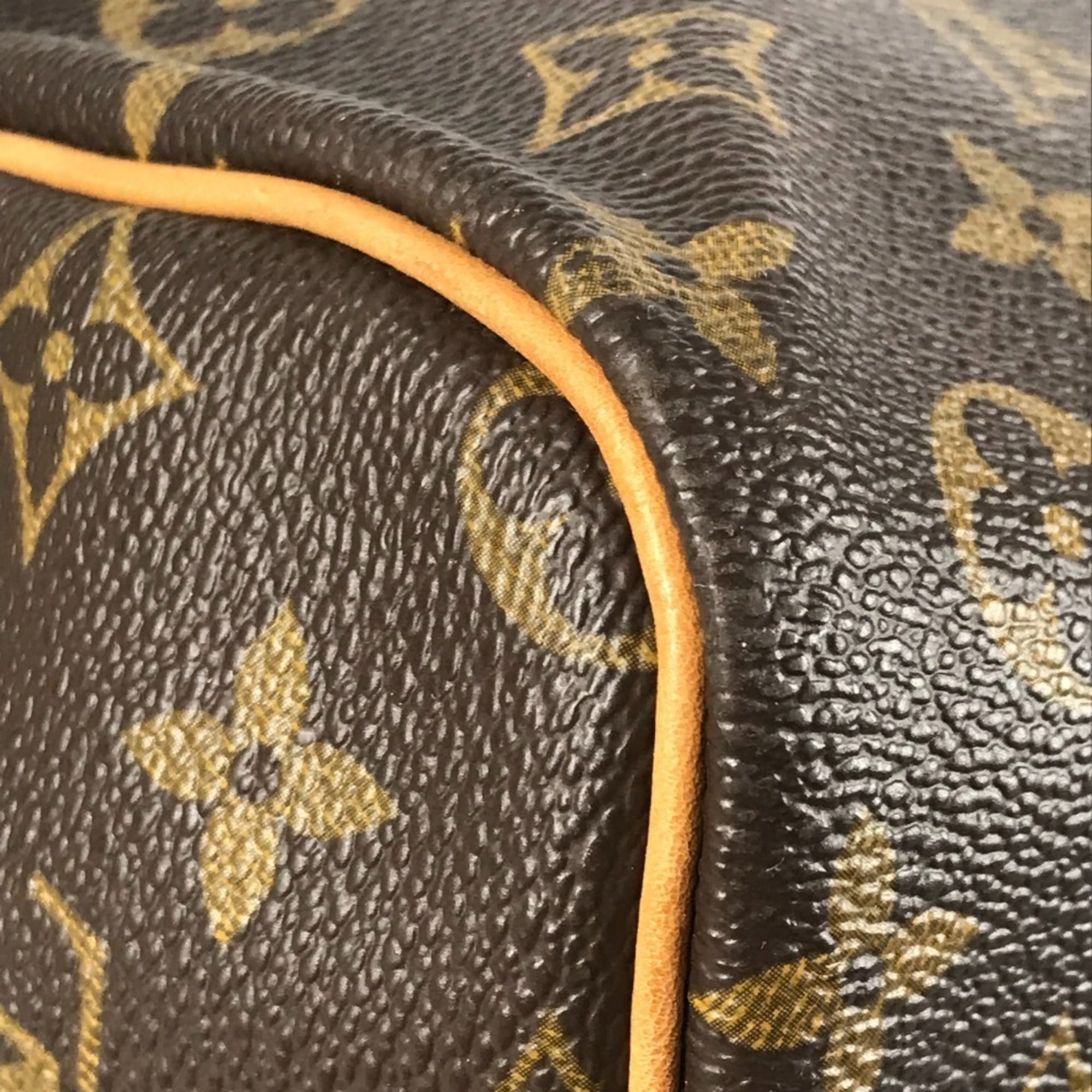 Louis Vuitton Brown Monogram Monogram Boston Bag Handbag (Pre-Owned)