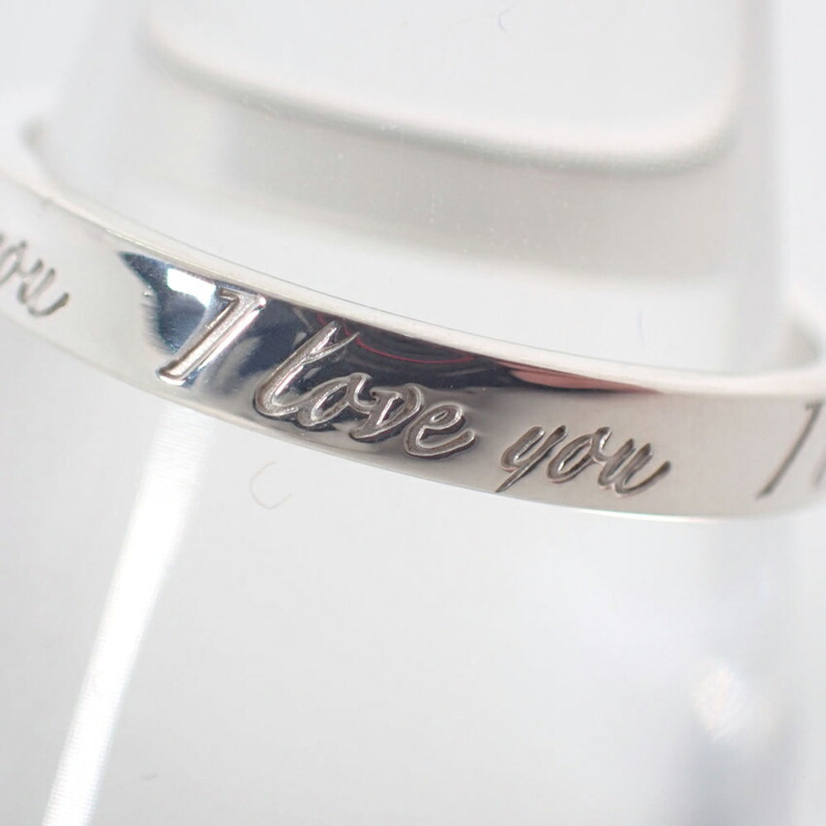 Tiffany Sterling Silver 925 Band Ring (Pre-Owned)