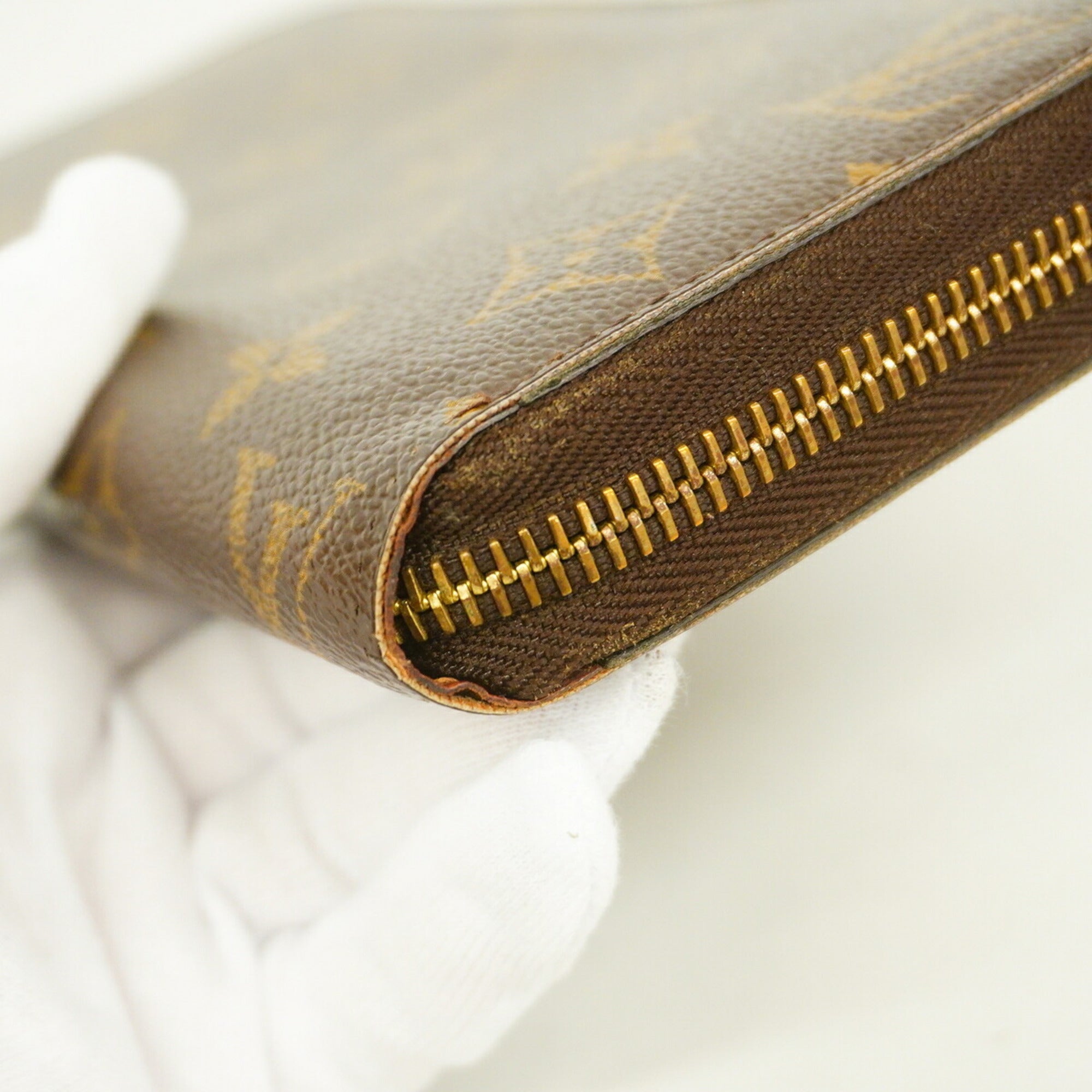 Louis Vuitton Brown Long Wallet (Bi-Fold) (Pre-Owned)