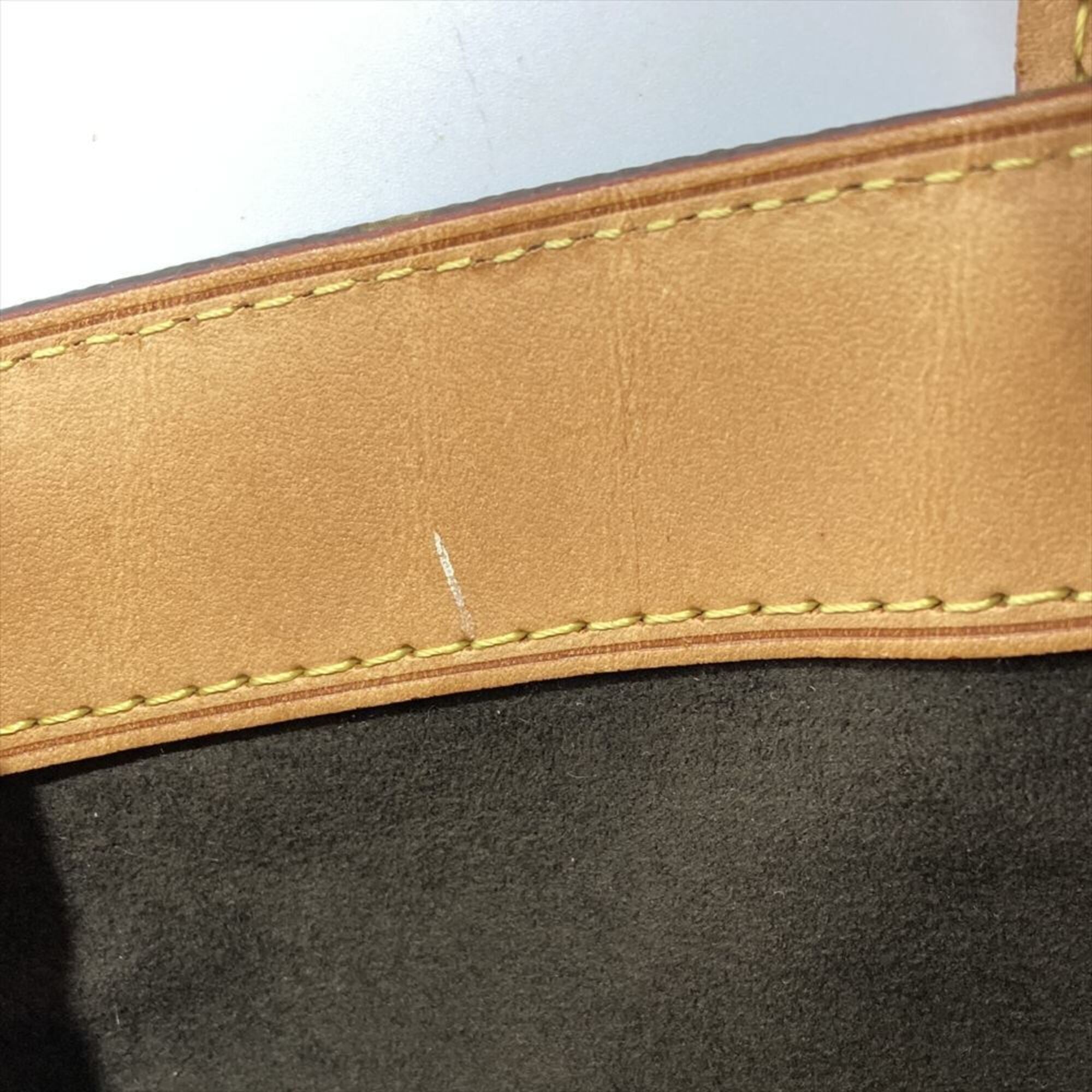 Louis Vuitton Brown Monogram Canvas Handbag (Pre-Owned)
