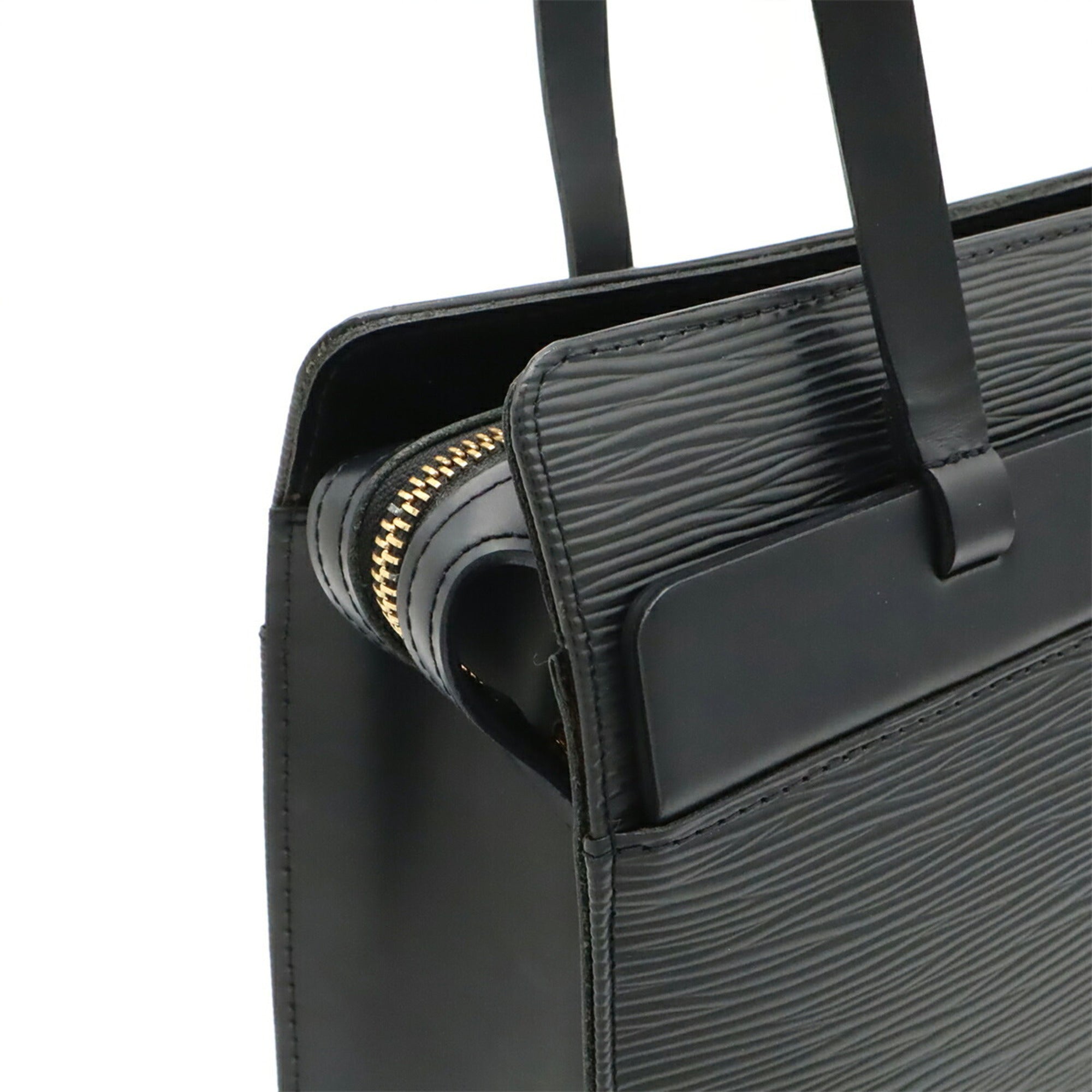 Louis Vuitton Epi Black Noir Epi Leather Shoulder Bag Tote Bag (Pre-Owned)