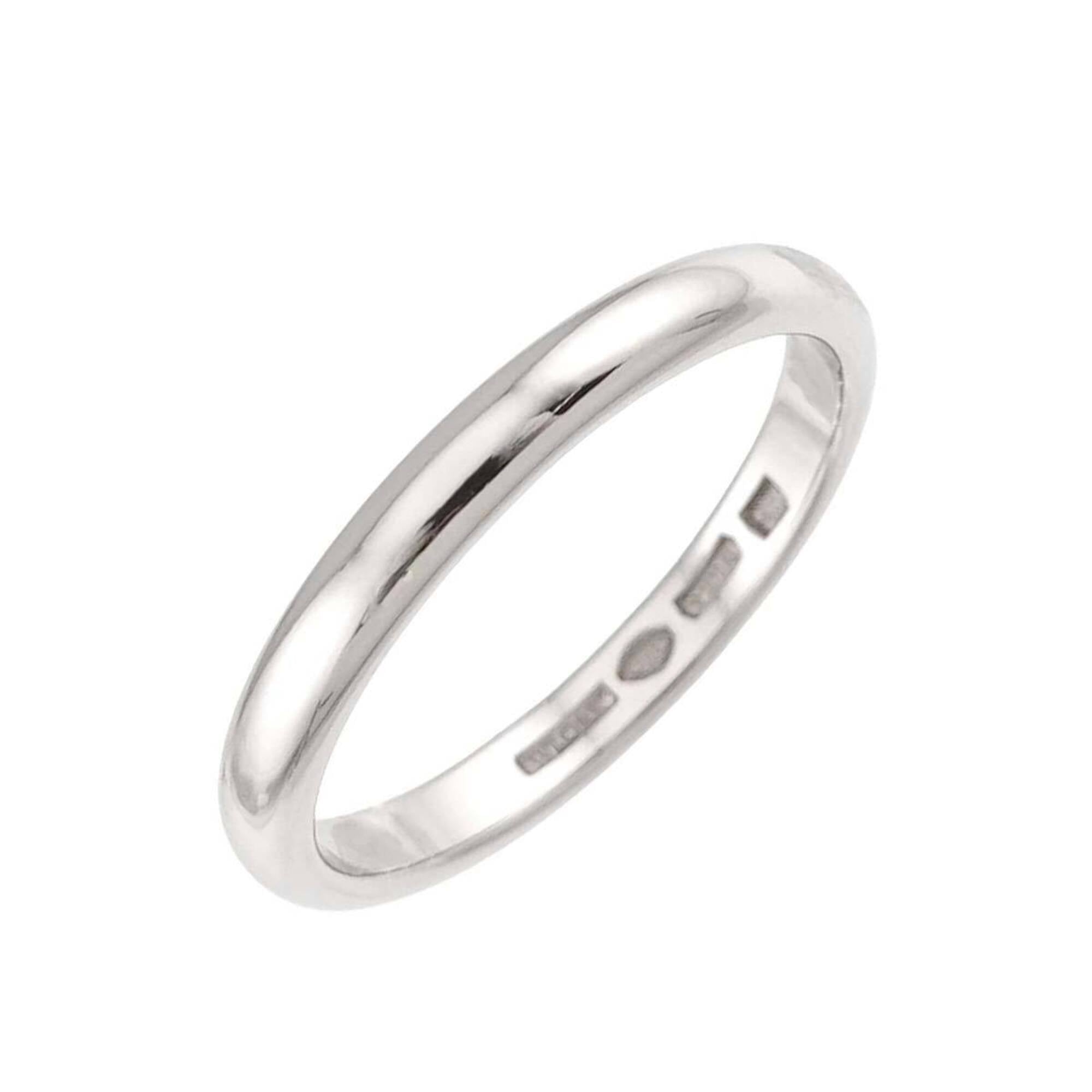 Bvlgari Platinum 950 Band Ring (Pre-Owned)