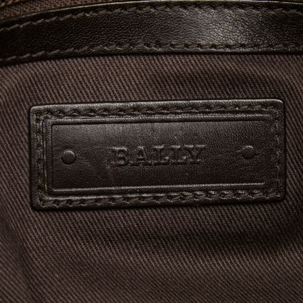 Bally Brown Leather Shoulder Bag (Pre-Owned)