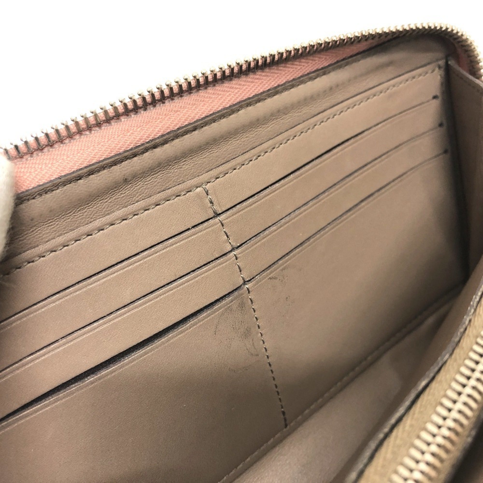 Louis Vuitton Magnolia Leather Long Wallet (Bi-Fold) (Pre-Owned)