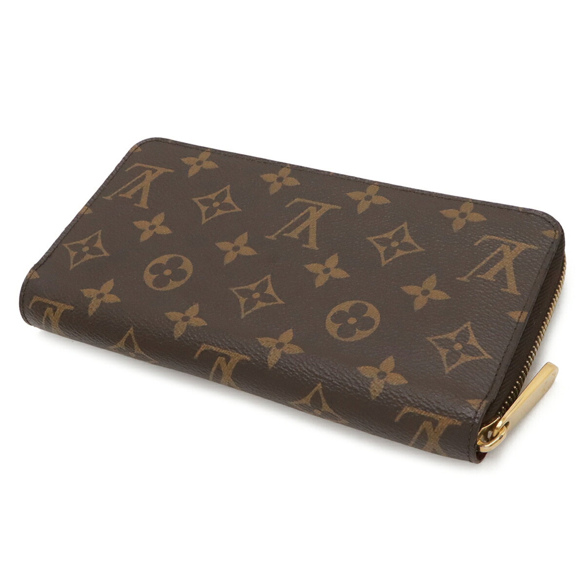 Louis Vuitton Fuchsia Monogram Canvas Long Wallet (Bi-Fold) (Pre-Owned)