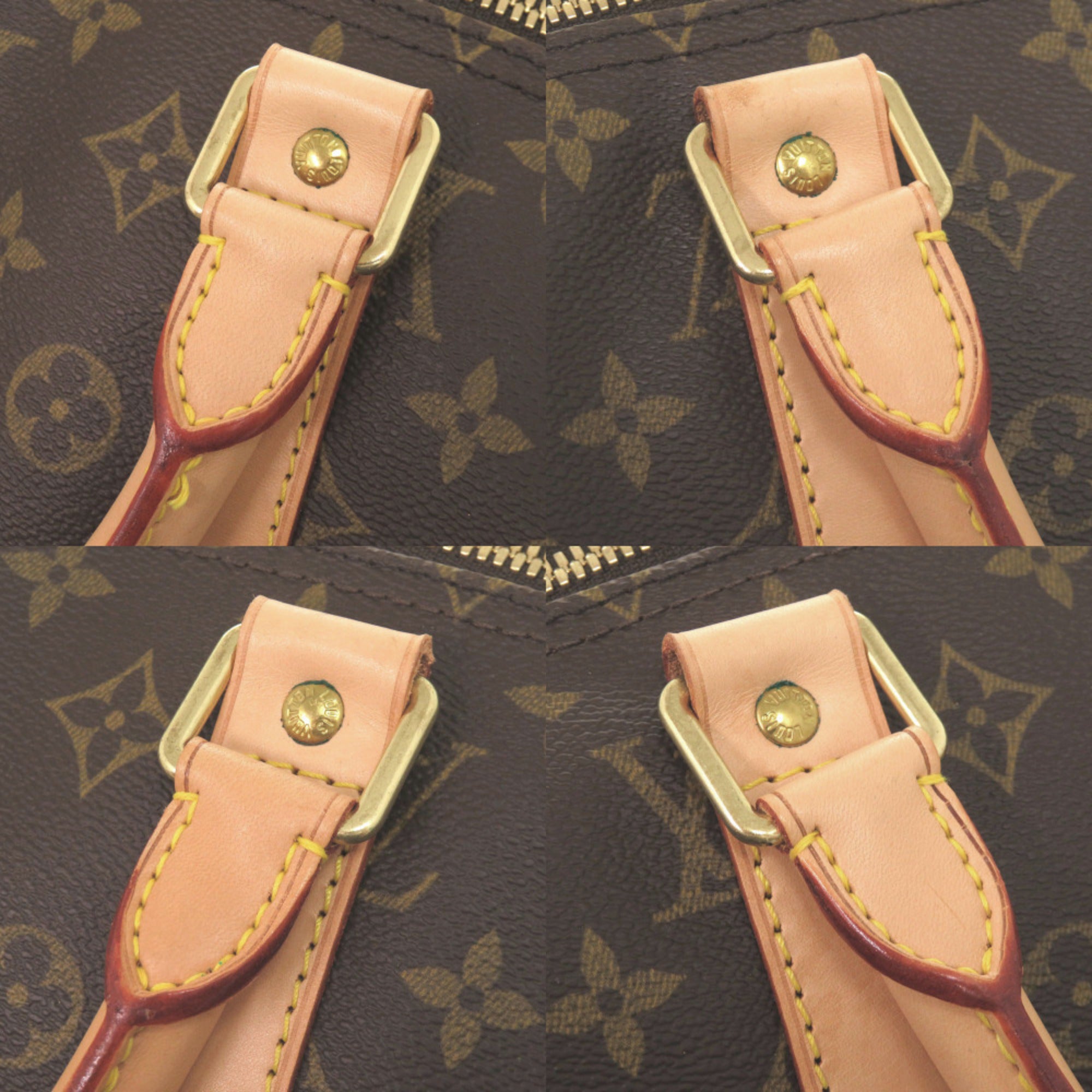 Louis Vuitton Brown Monogram Monogram Boston Bag (Pre-Owned)