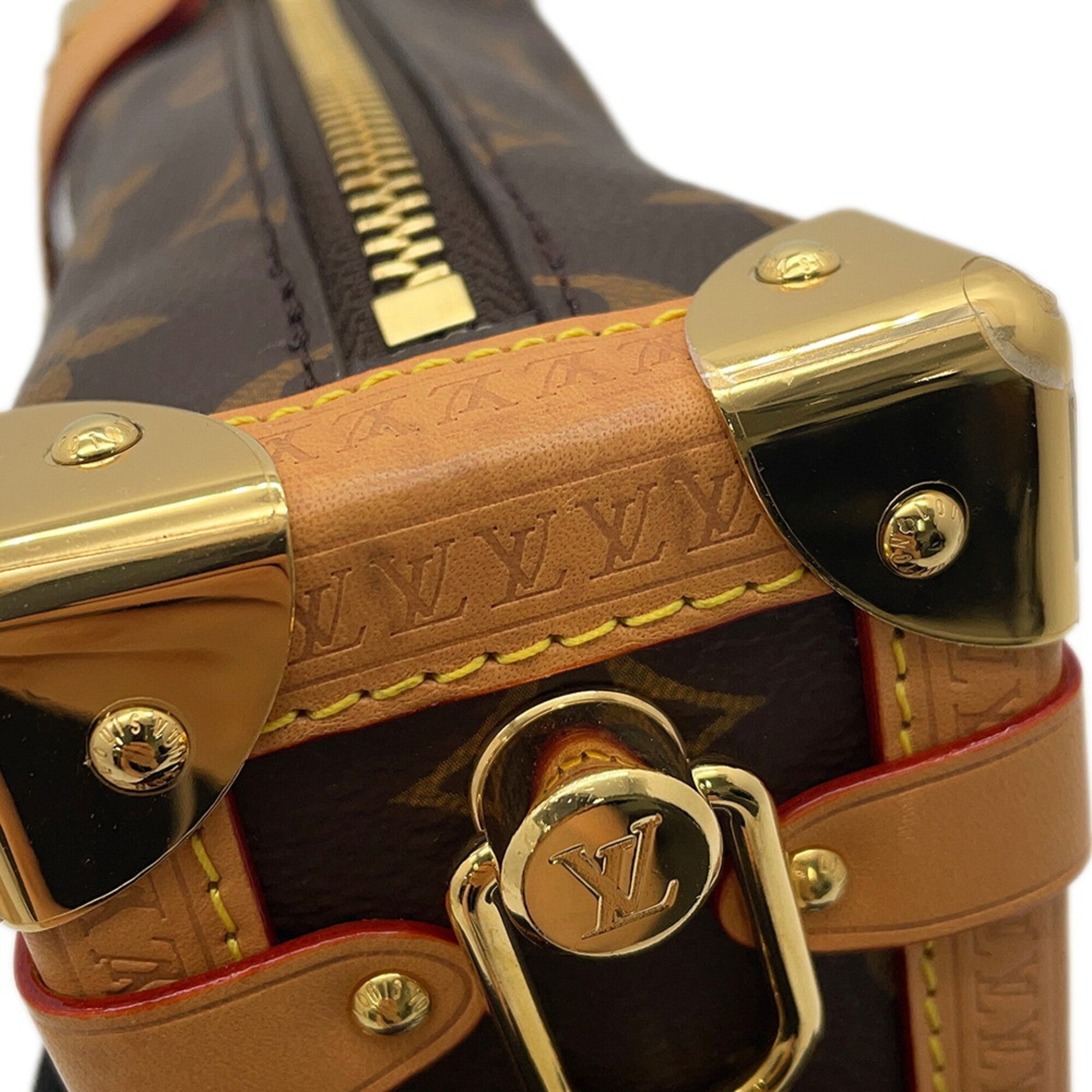 Louis Vuitton Brown Monogram Handbag Shoulder Bag (Pre-Owned)