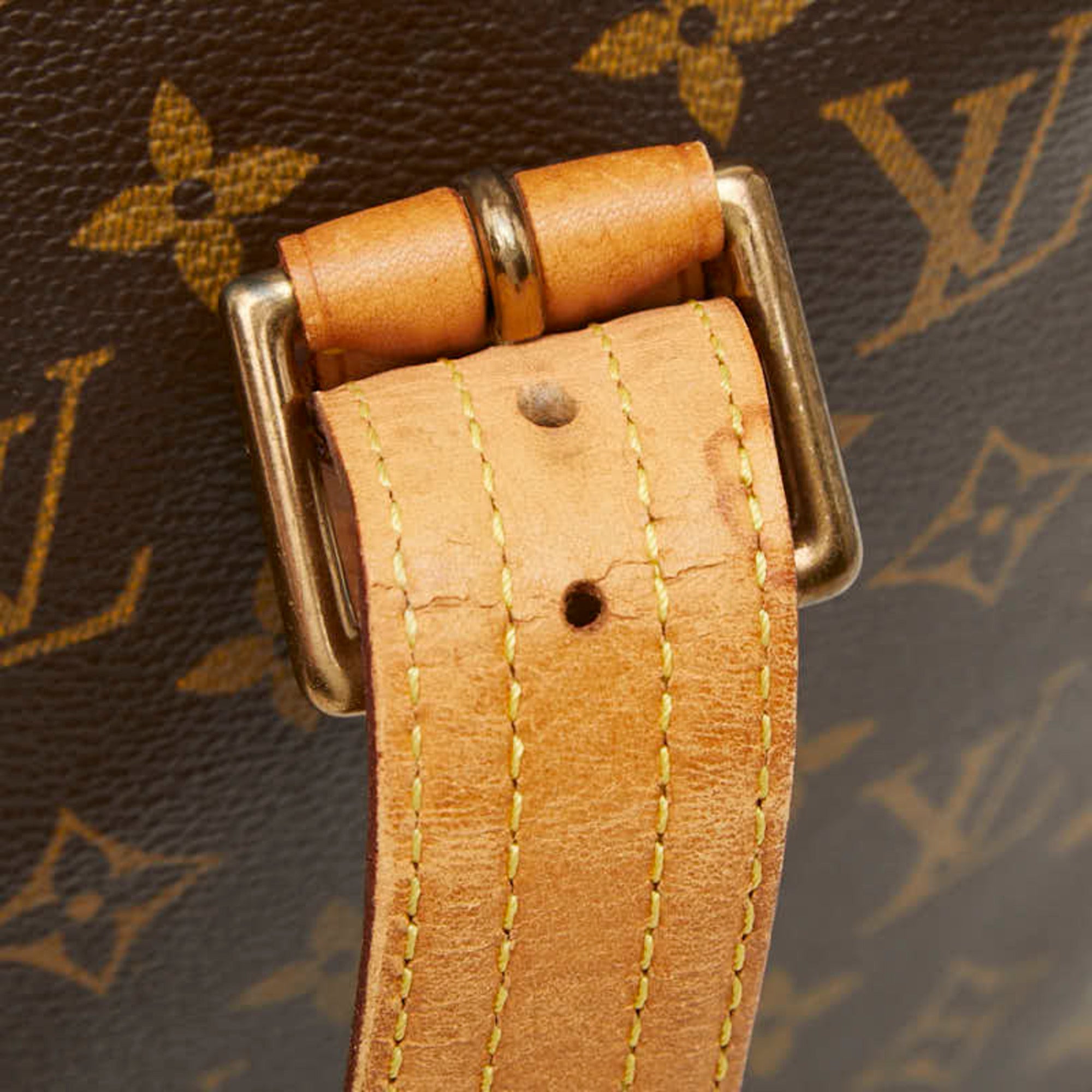 Louis Vuitton Brown Monogram Pvc Leather Shoulder Bag Tote Bag (Pre-Owned)