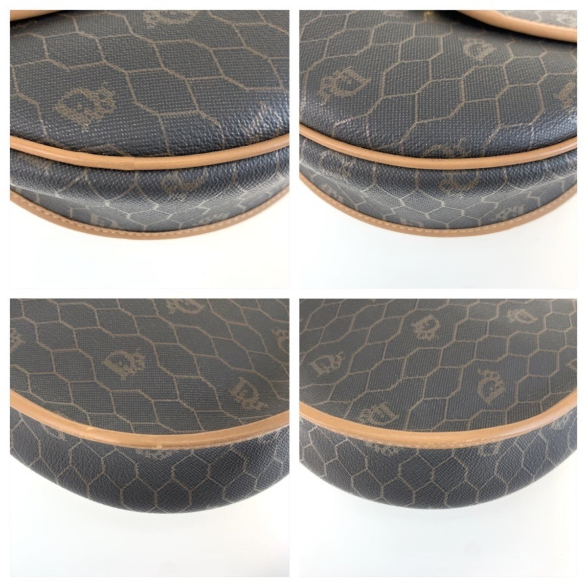 Christian Dior Brown Pvc Pochette Shoulder Bag (Pre-Owned)