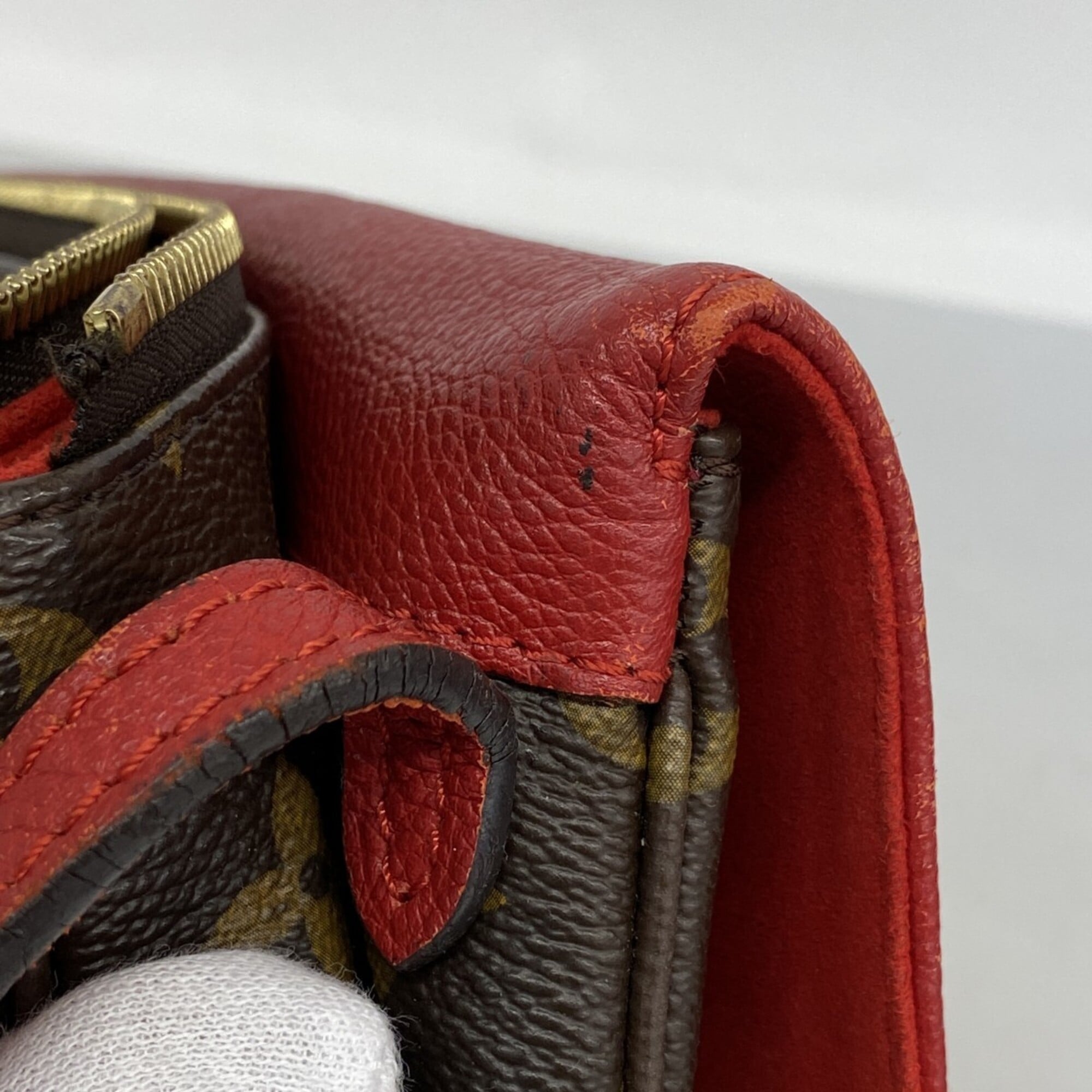 Louis Vuitton Brown Cerise Shoulder Bag (Pre-Owned)