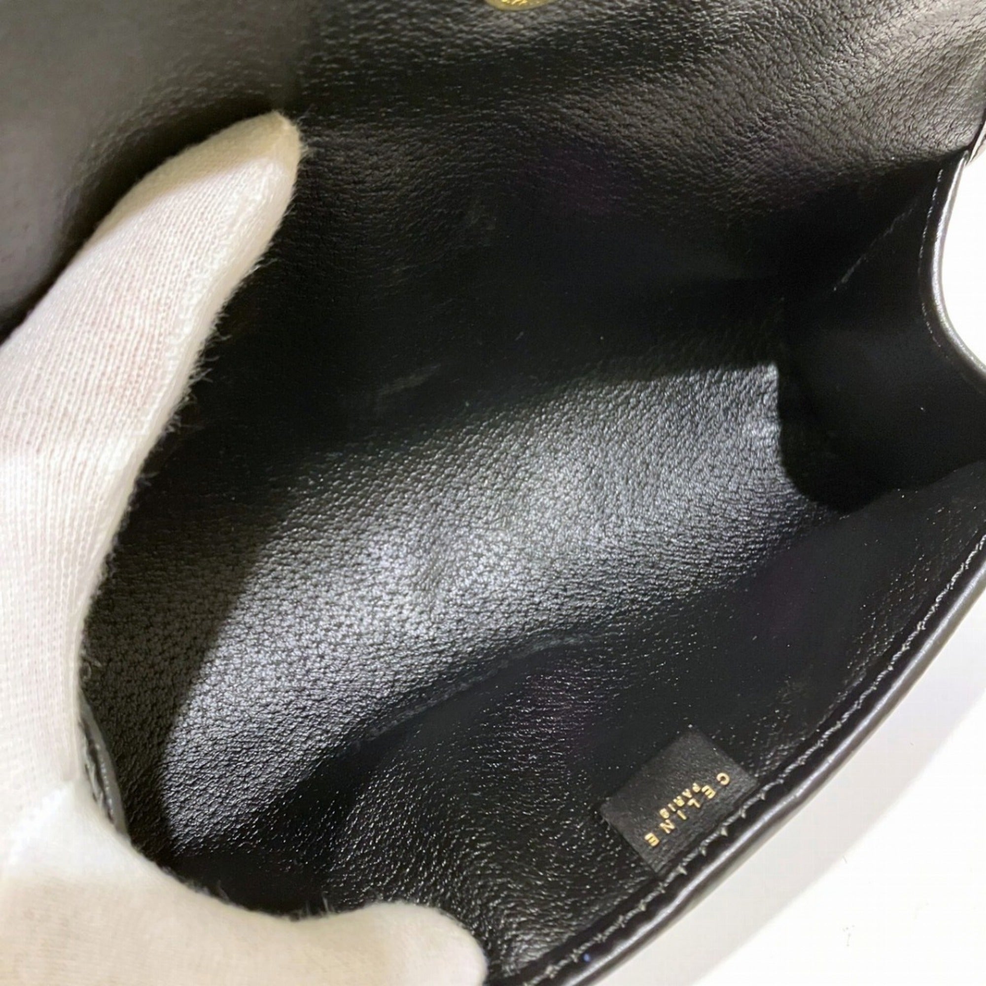 Celine Black Brown Pvc Handbag (Pre-Owned)