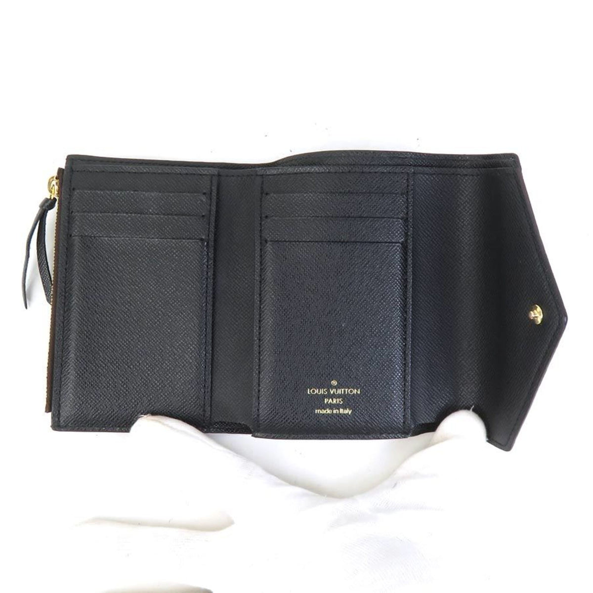 Louis Vuitton Brown Monogram Reverse Monogram Reverse Wallet (Tri-Fold) (Pre-Owned)