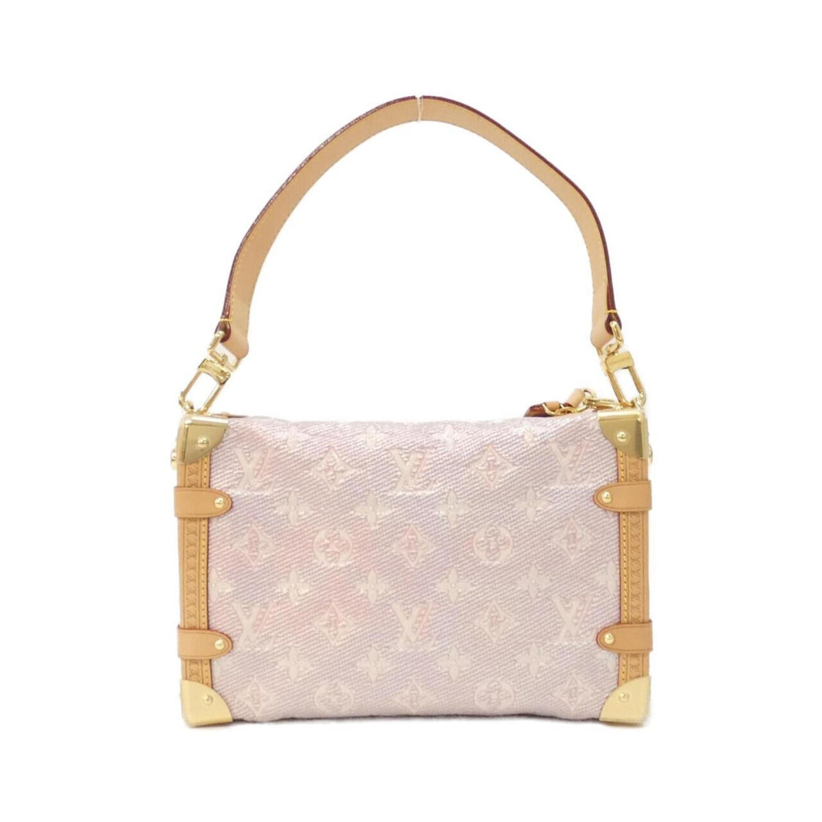 Louis Vuitton Monogram Pink Cotton Shoulder Bag (Pre-Owned)