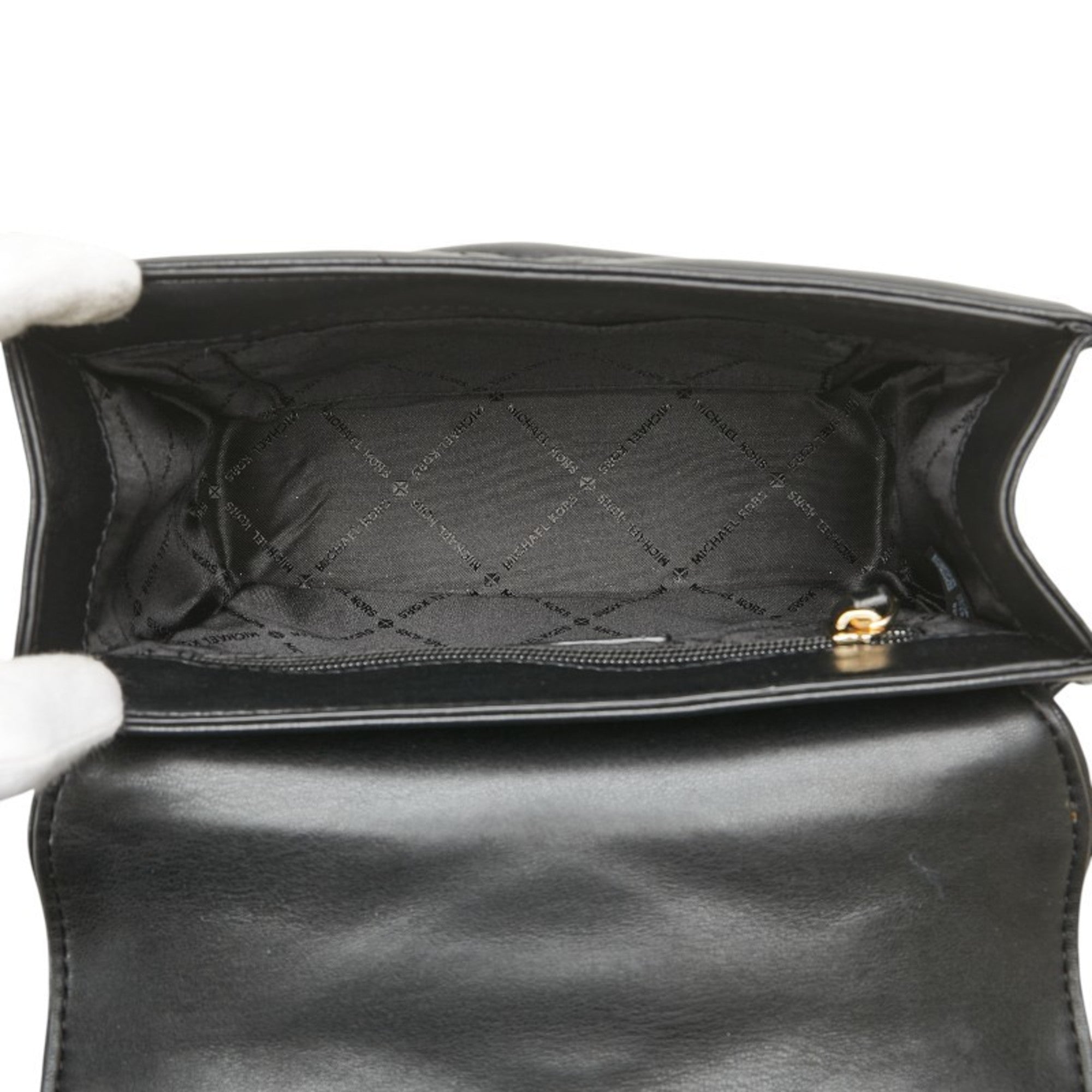 Michael Kors Black Shoulder Bag (Pre-Owned)