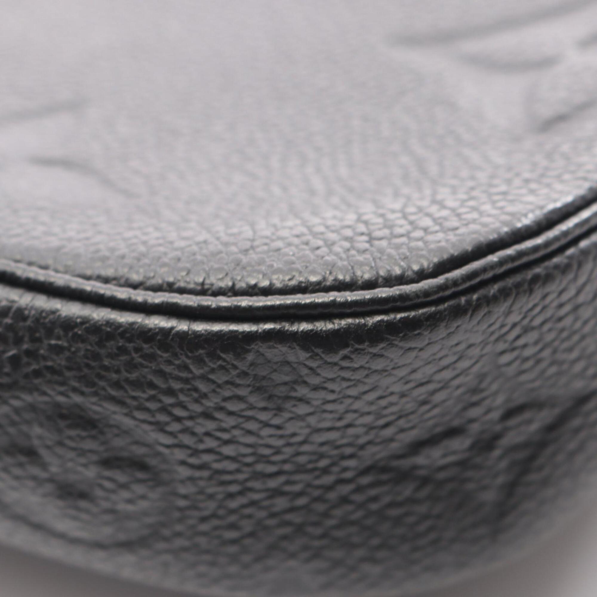 Louis Vuitton Black Noir Monogram Empreinte Handbag Pochette Shoulder Bag (Pre-Owned)