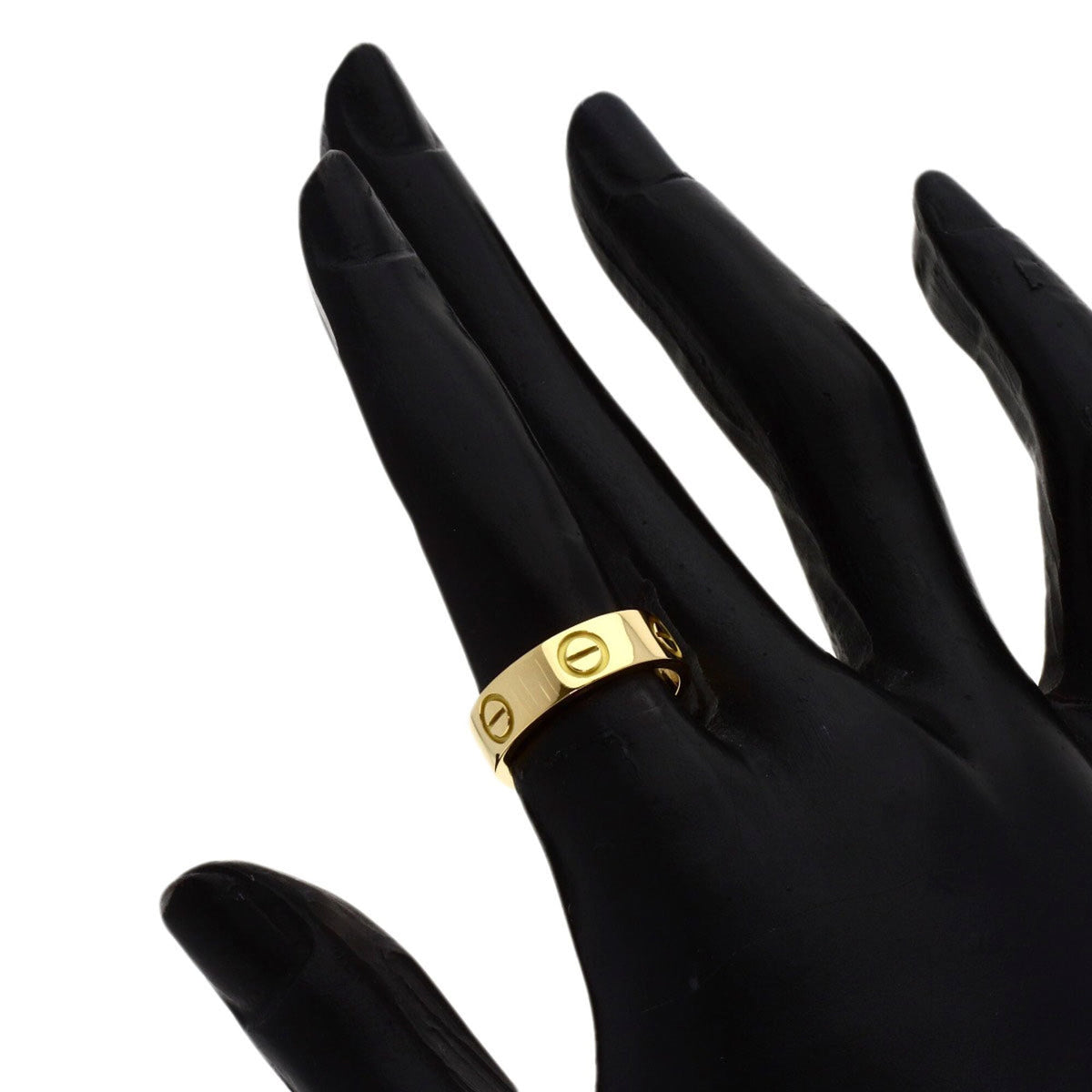 Cartier Love Yellow Gold (18K) Band Ring (Pre-Owned)