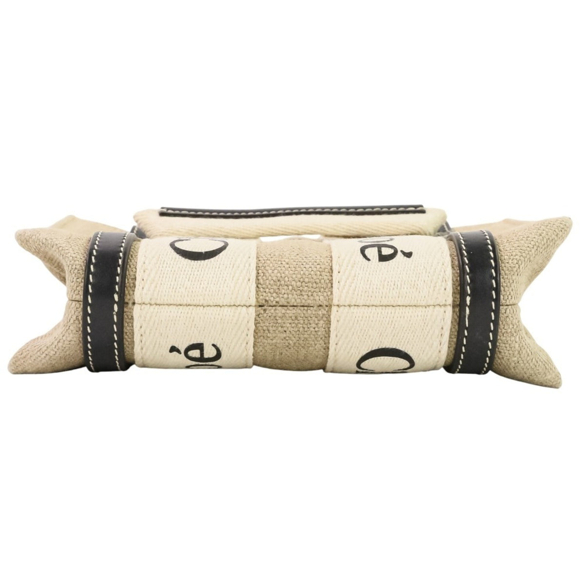 Chloé Beige Black Shoulder Bag (Pre-Owned)