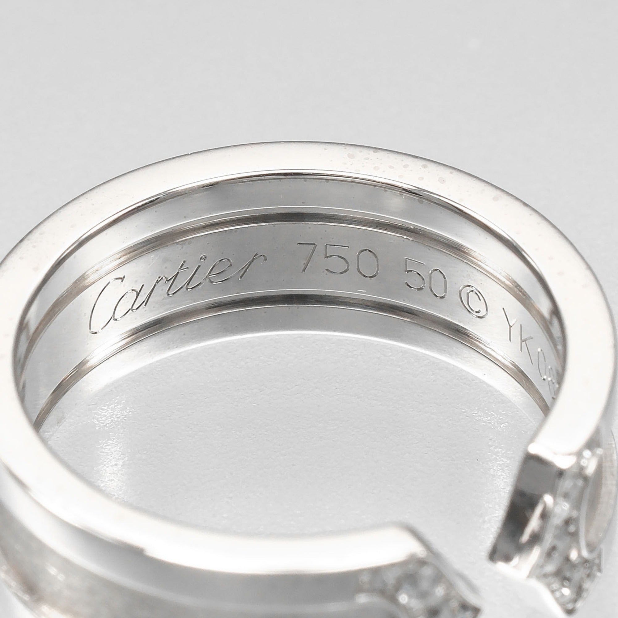 Cartier White Gold (18K) Band Ring (Pre-Owned)