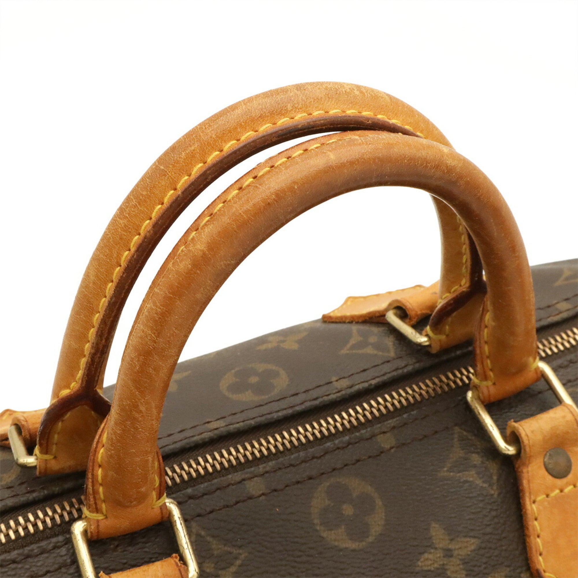 Louis Vuitton Brown Monogram Canvas Boston Bag Handbag (Pre-Owned)