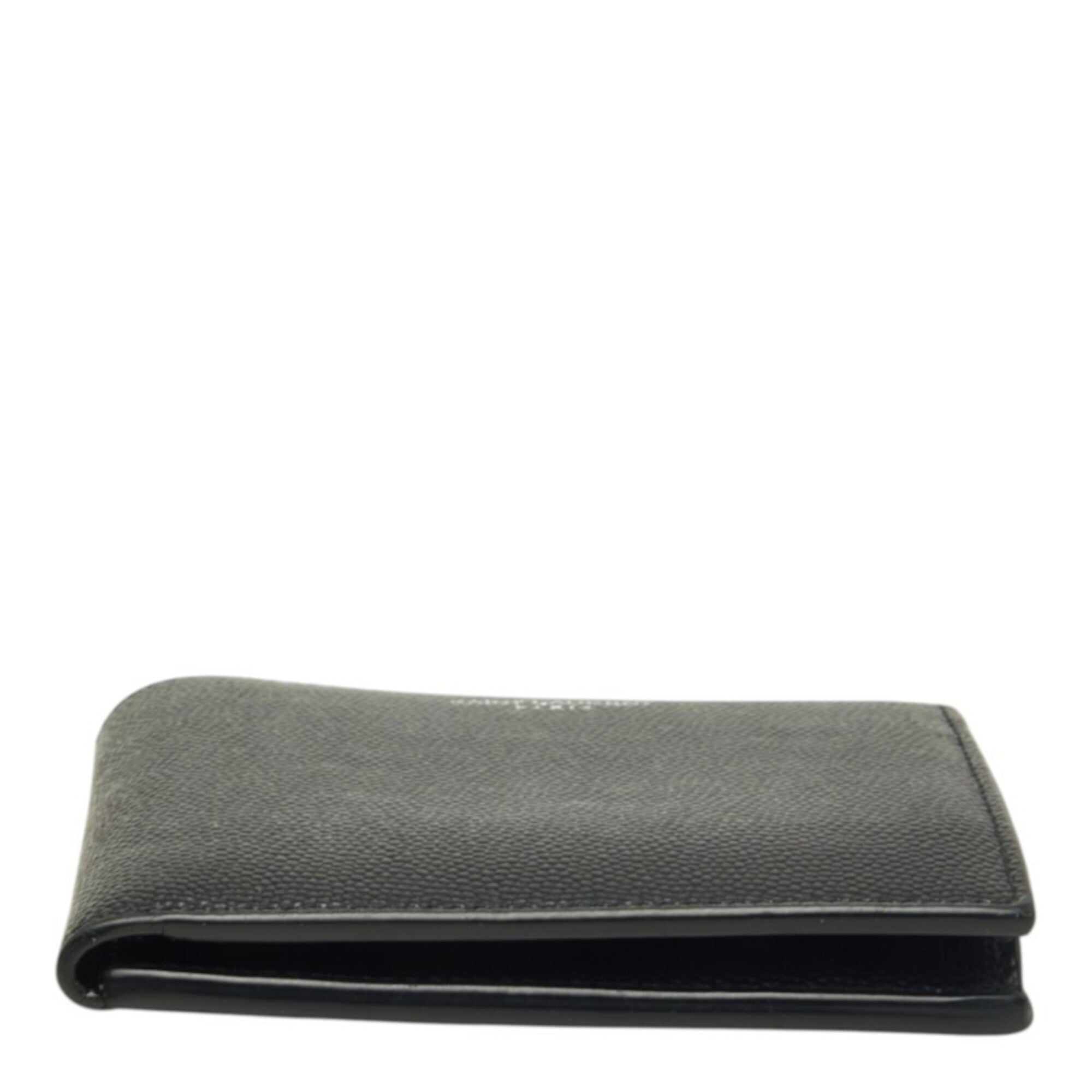 Saint Laurent Black Leather Wallet (Bi-Fold) (Pre-Owned)