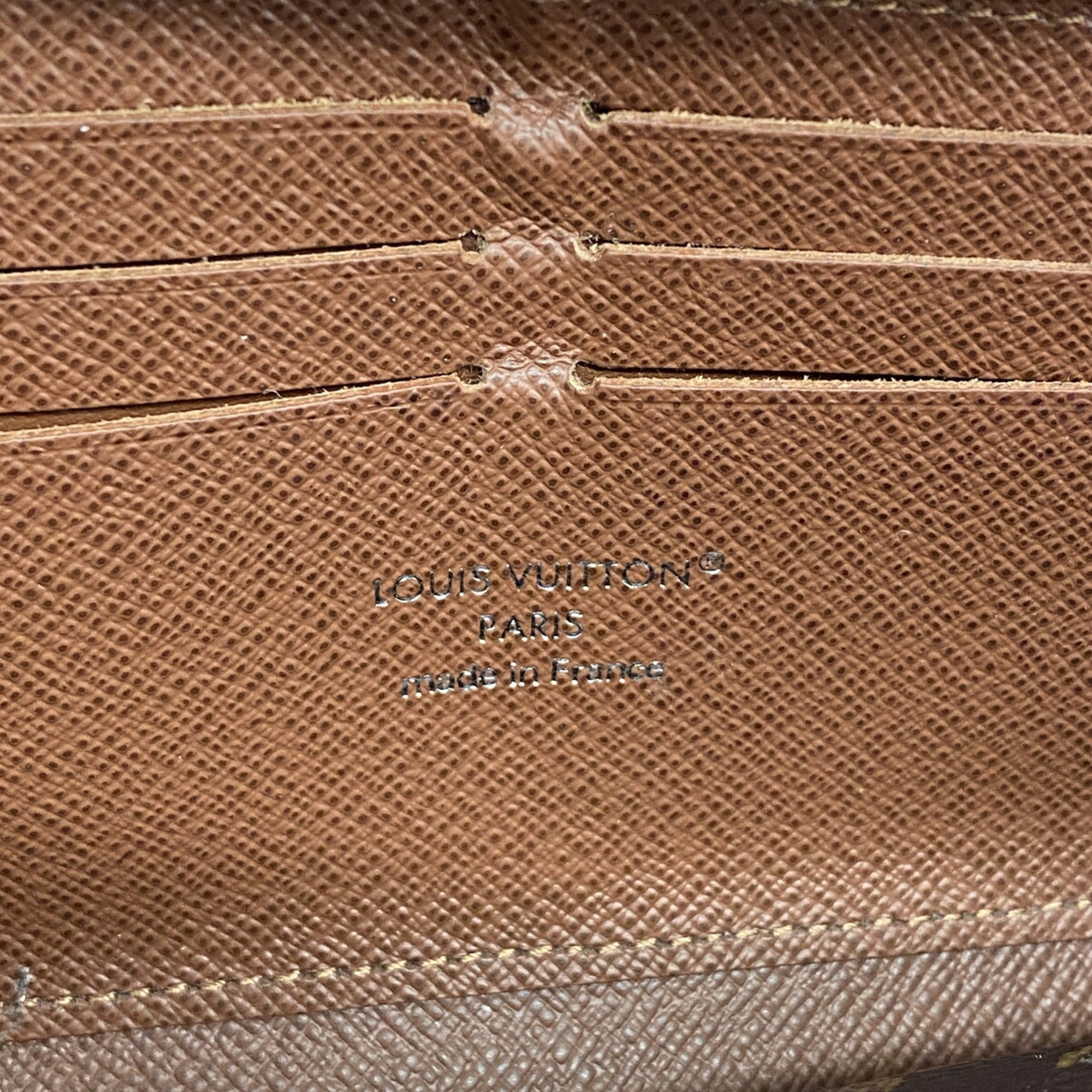 Louis Vuitton Brown Long Wallet (Bi-Fold) (Pre-Owned)