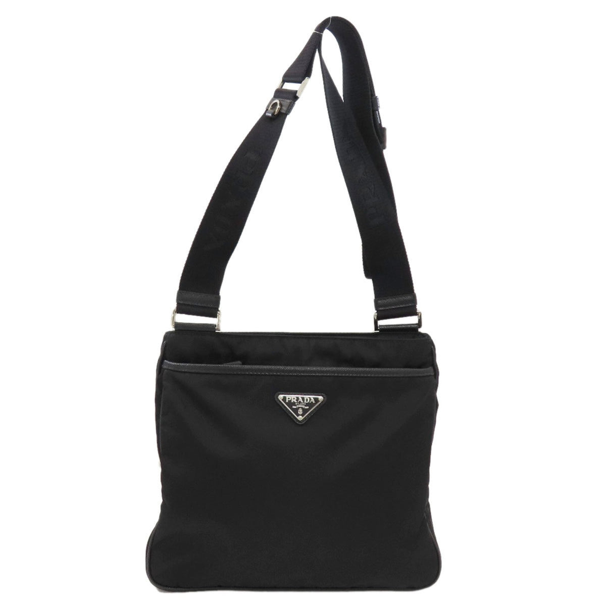 Prada Black Nylon Shoulder Bag (Pre-Owned)